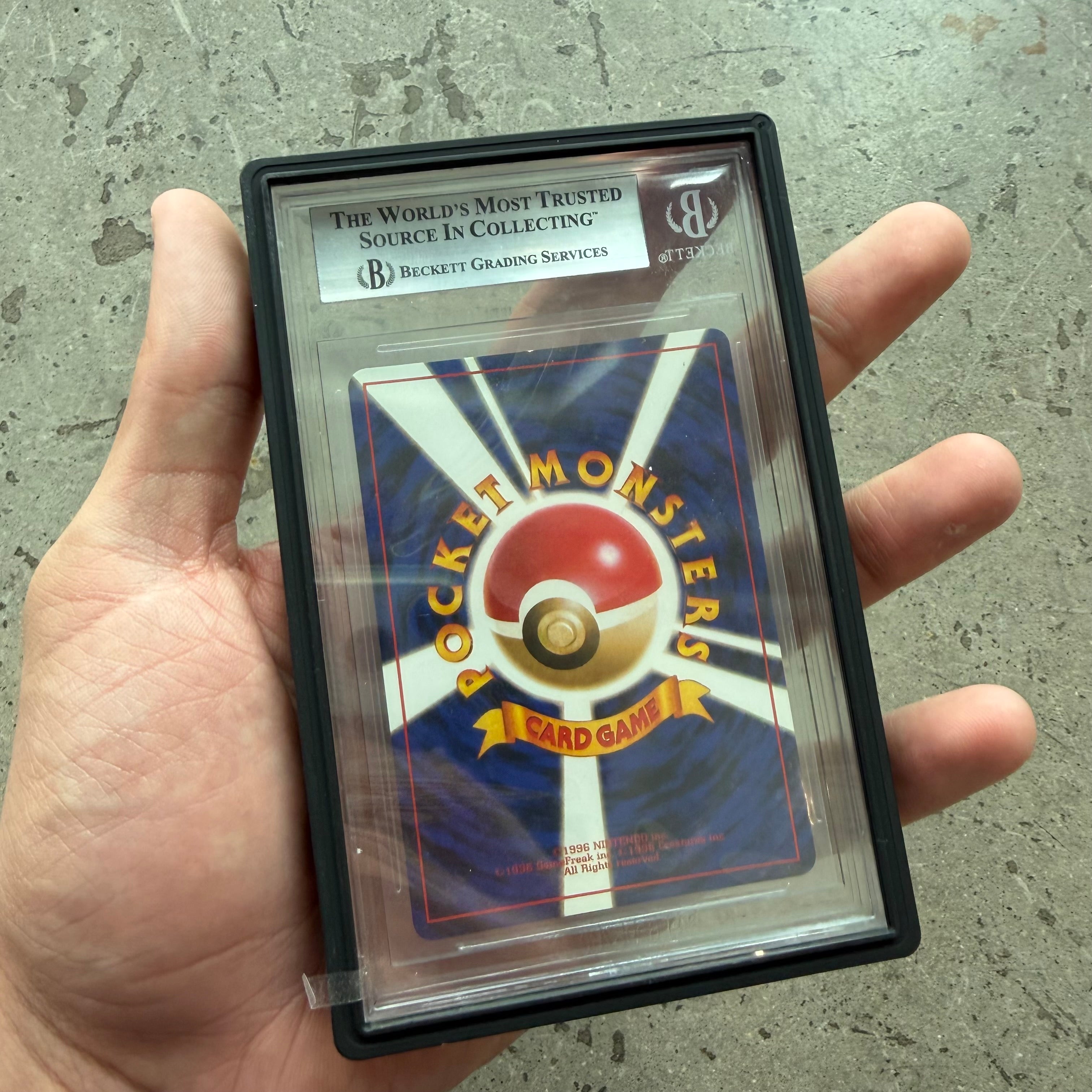 1999 Japanese Holo Snorlax CD Promo Beckett 8.5