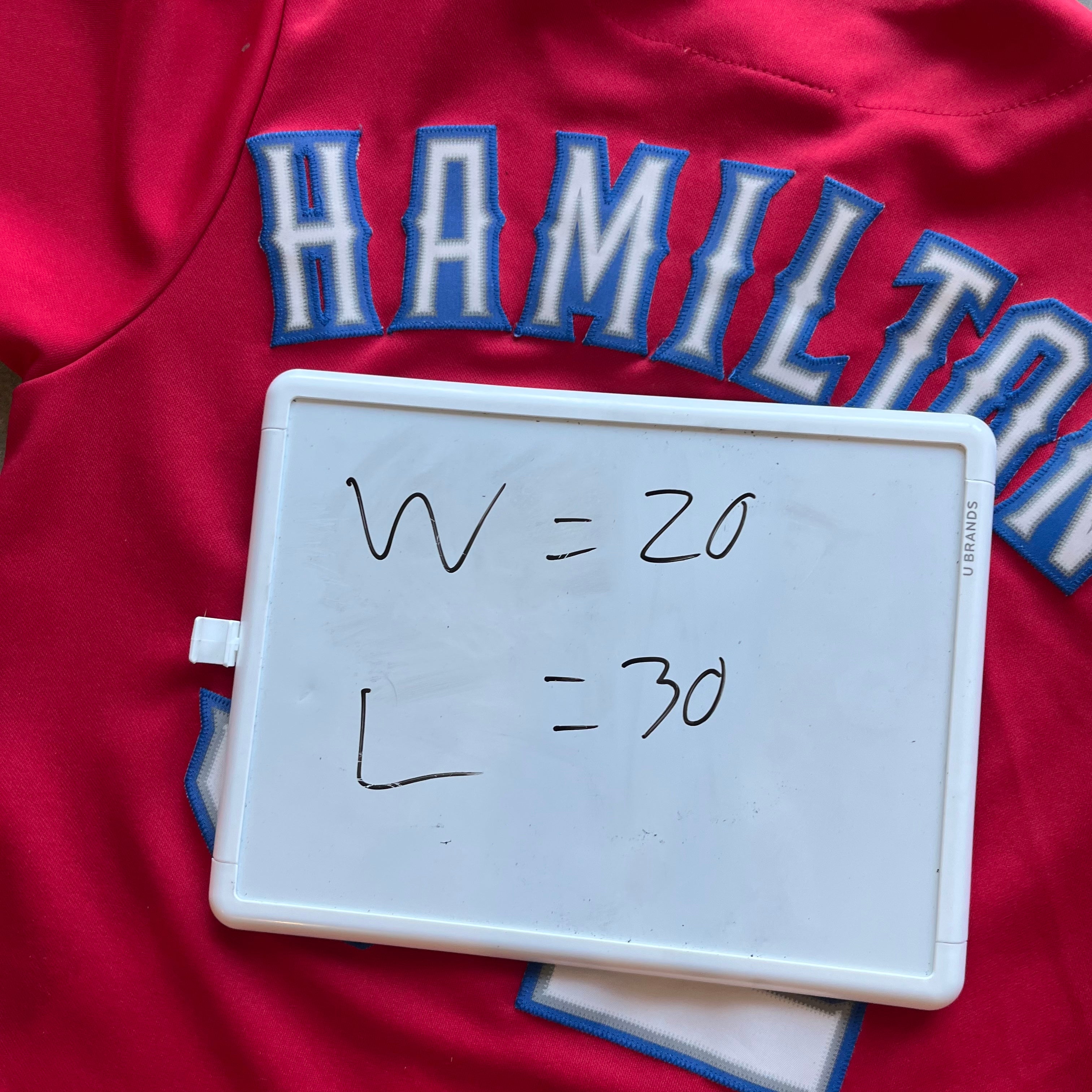 L Hamilton Rangers Jersey