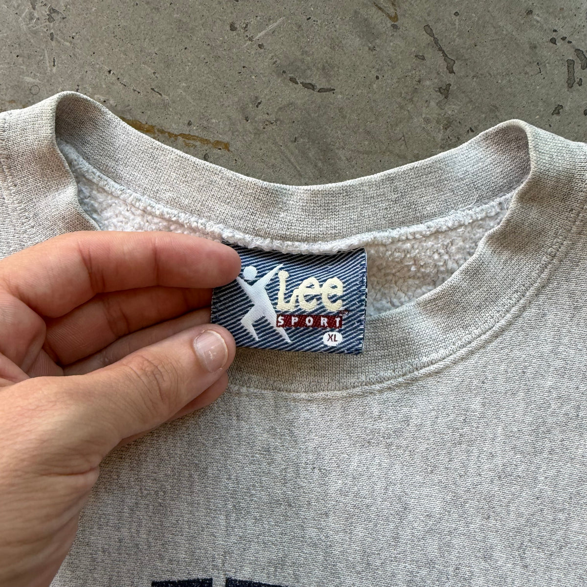 XL 95 Grey Dallas Cowboys Crewneck