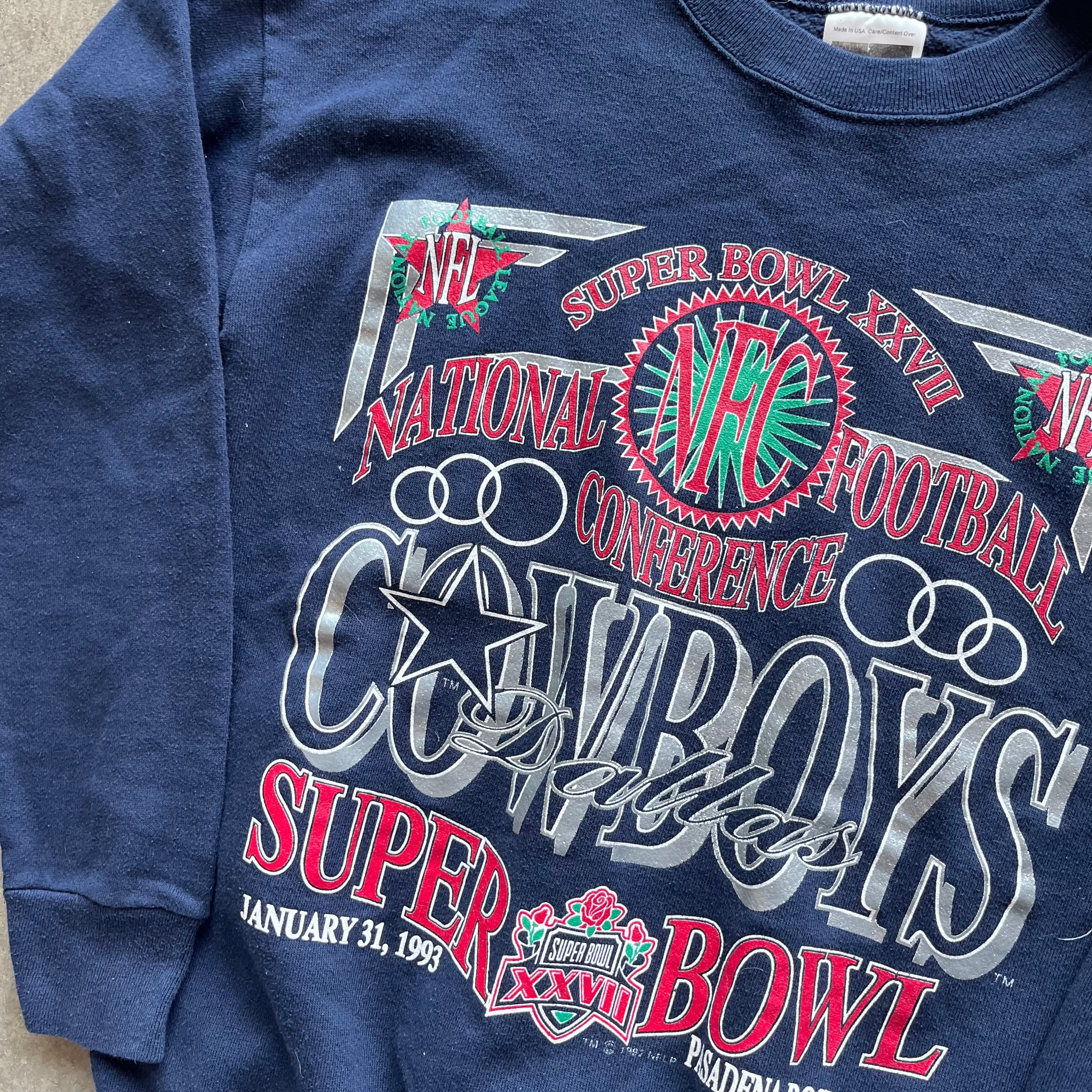 L 93 Cowboys Crewneck