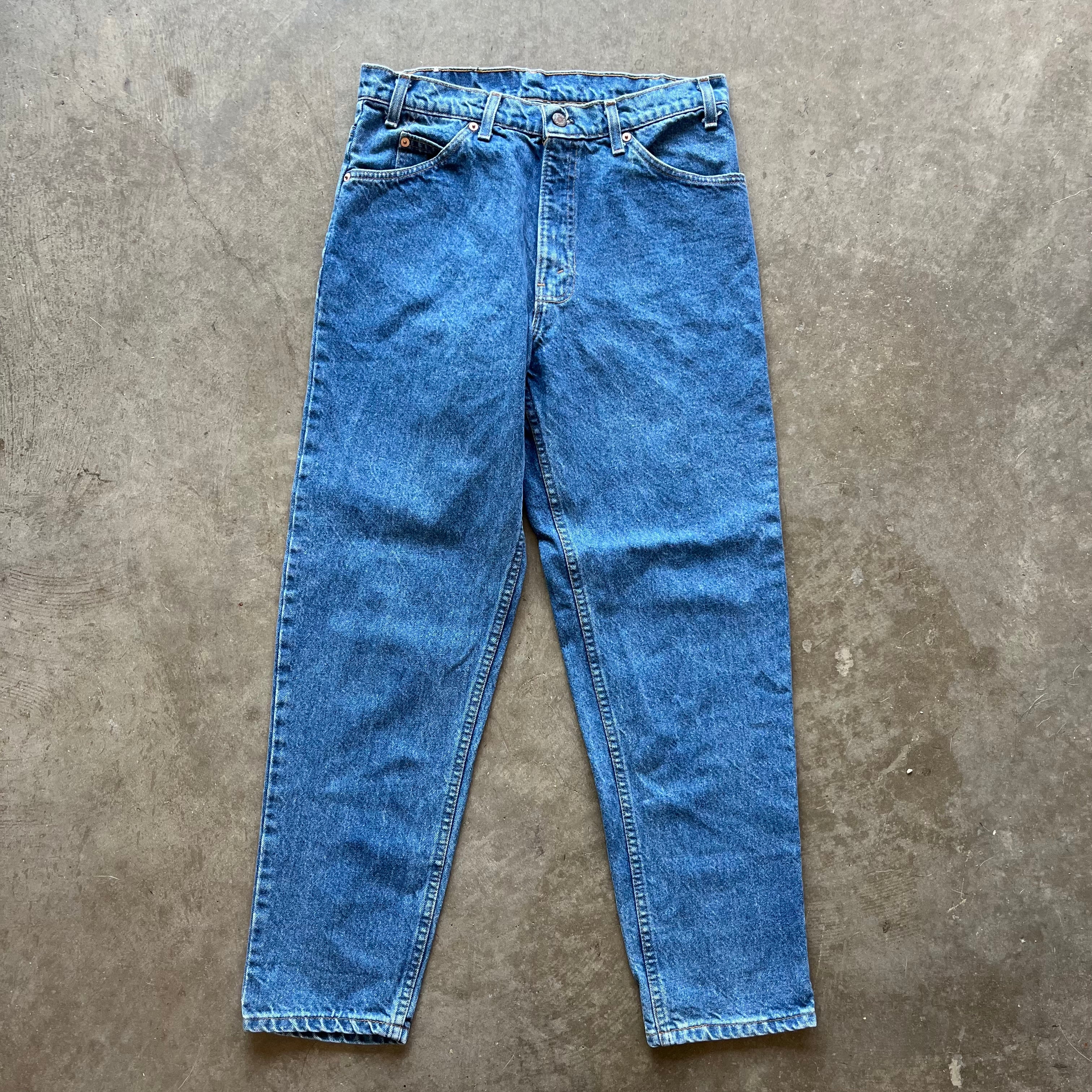 33x30 90s Orange Tab Levis 550