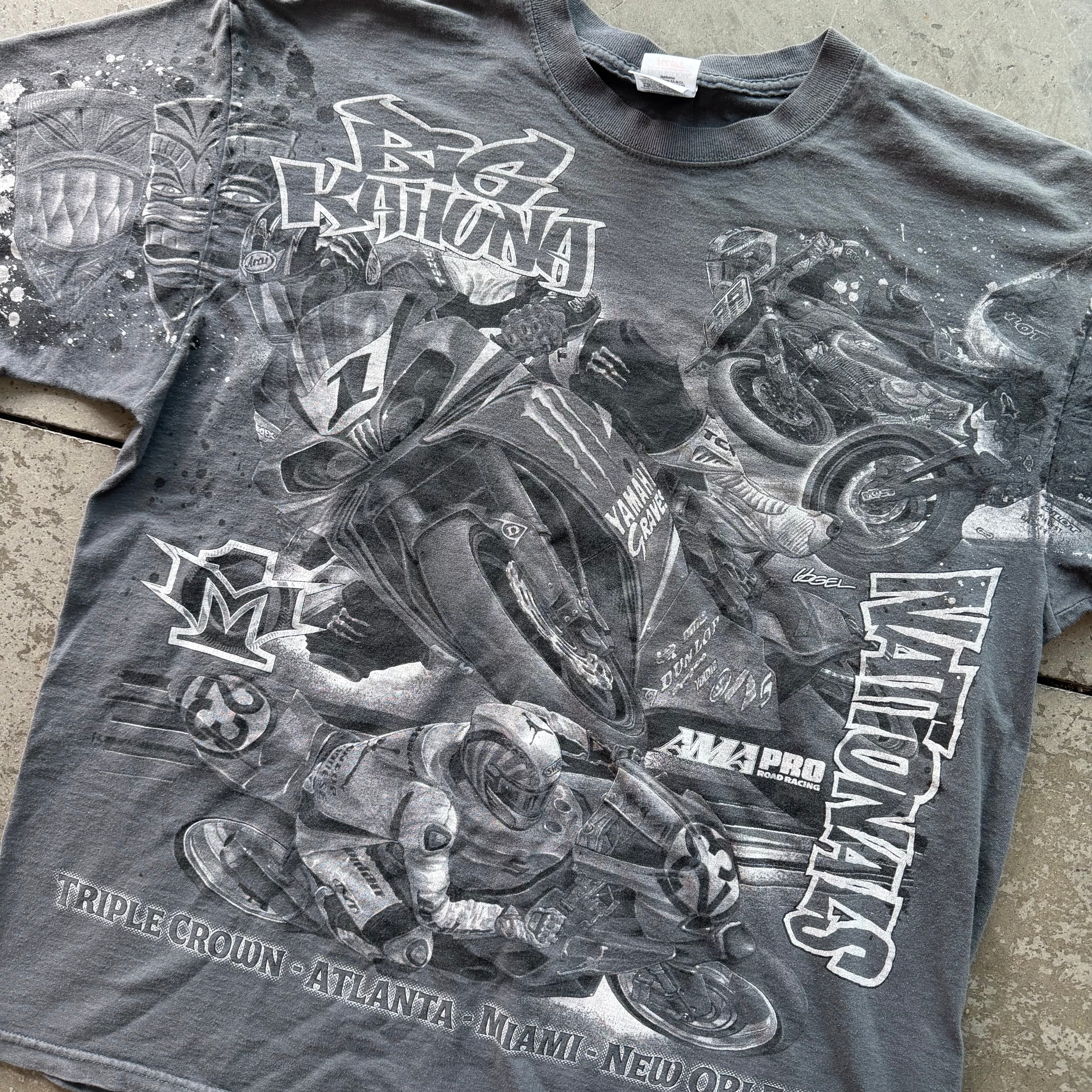 XL 00s AOP Big Kahuna Racing Tee