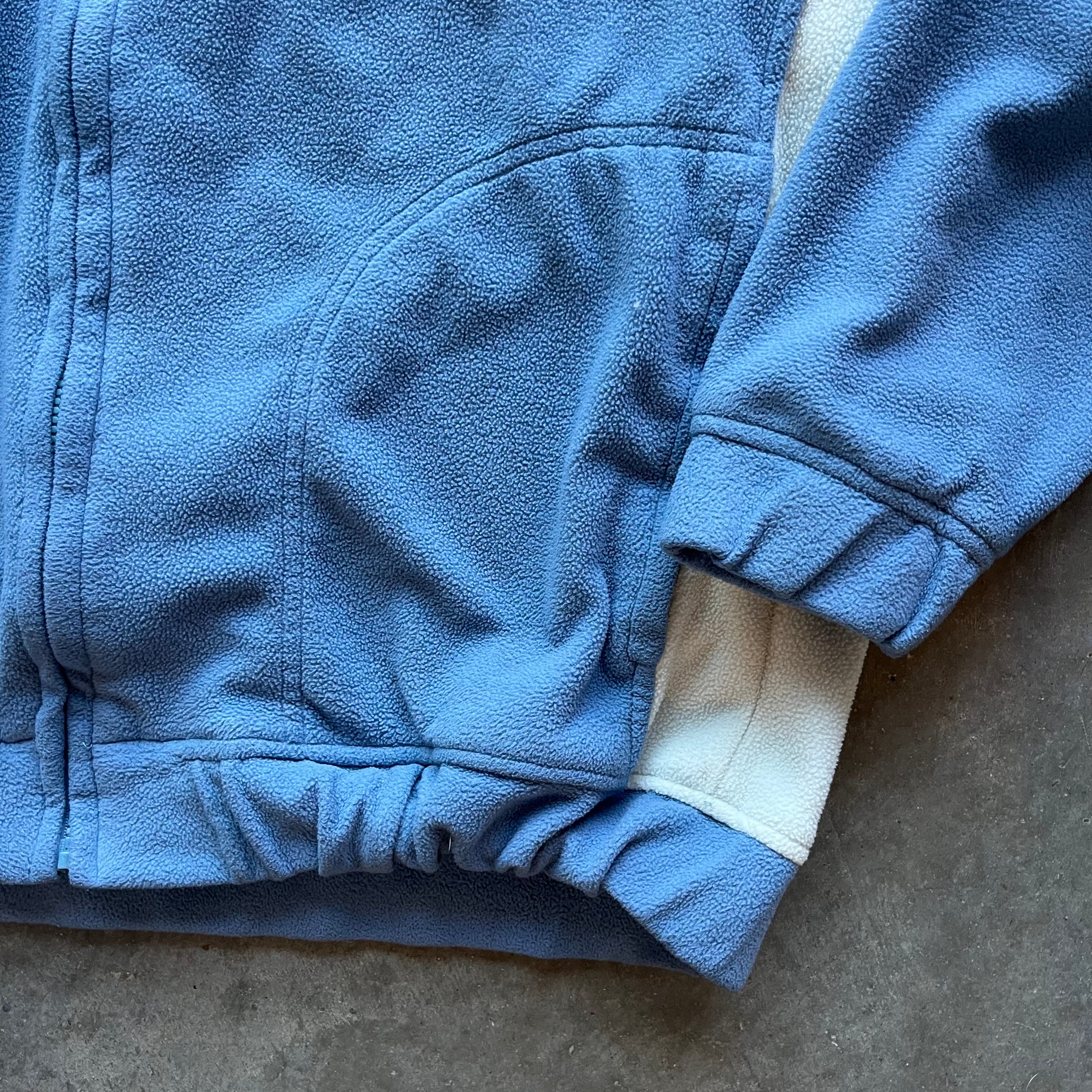 L Y2K Fubu Fleece Full Zip Hoodie