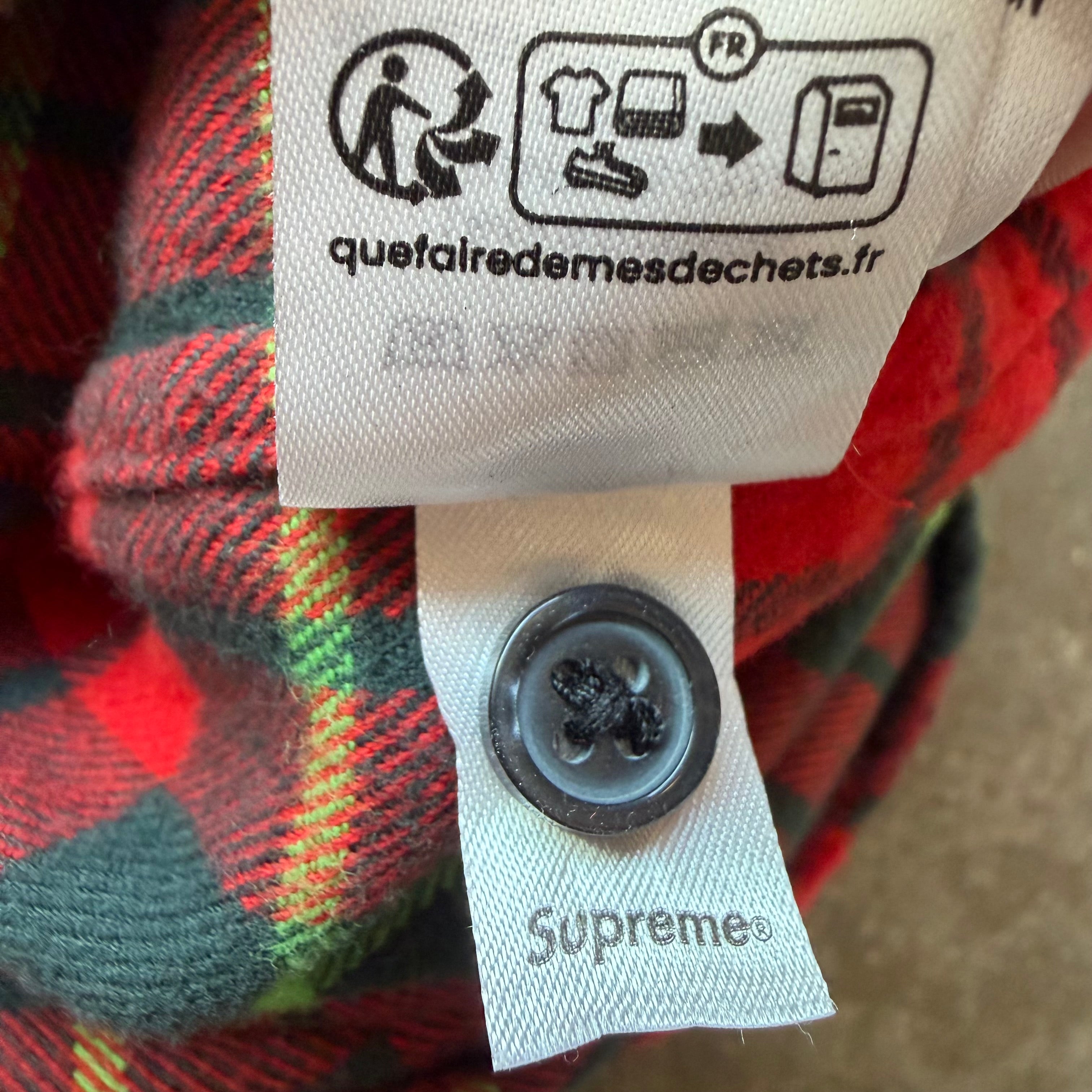 M Supreme Undercover Flannel Shirt