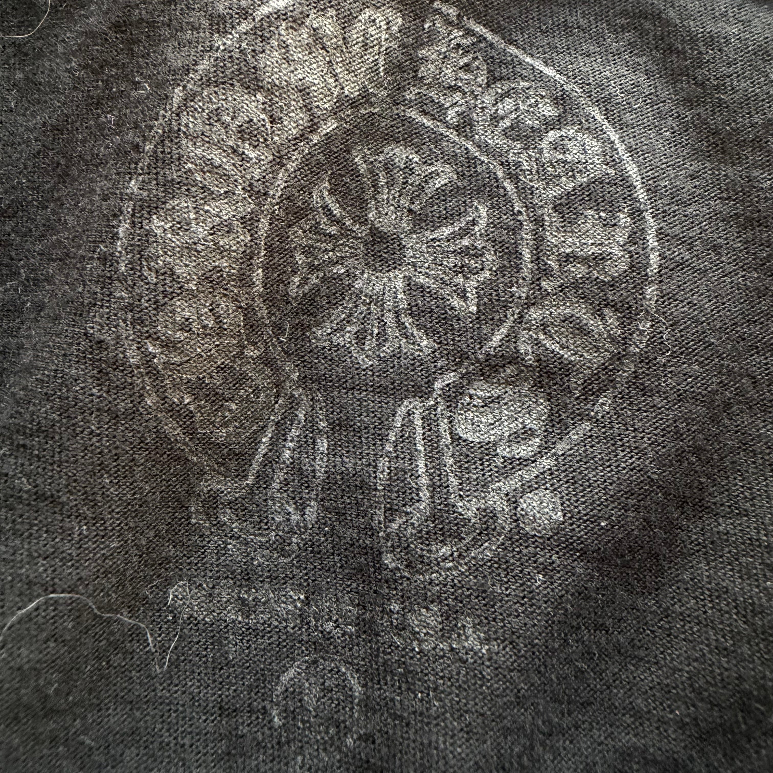 L Chrome Hearts Staff Tee Orange Blue