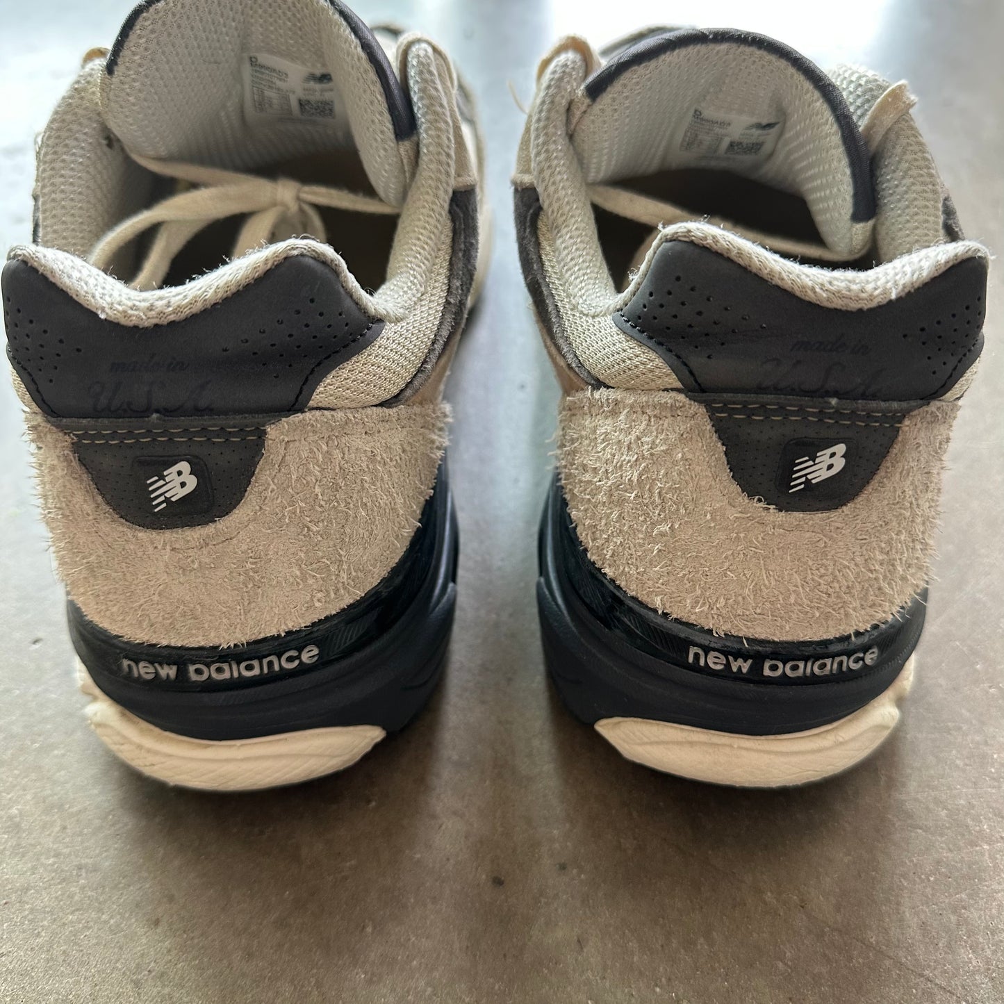 13 Used New Balance 990 V3 Teddy Santis Moonbeam