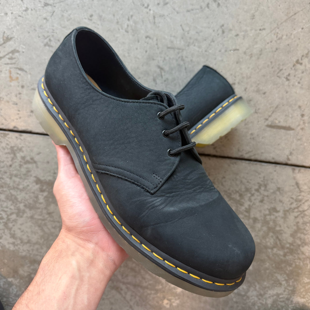 11 Used Black Dr.Martins
