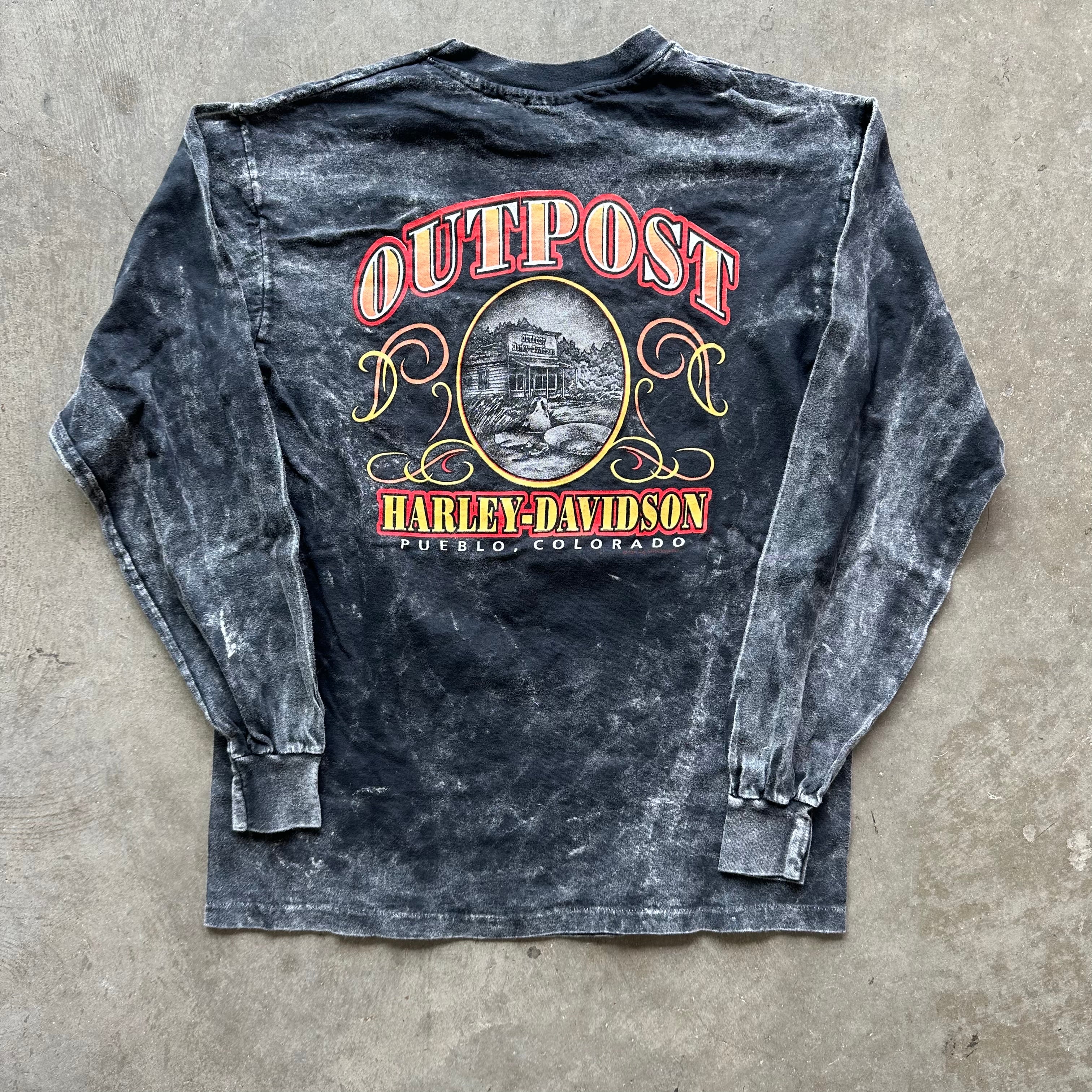 L 1990 Colorado Harley longsleeve