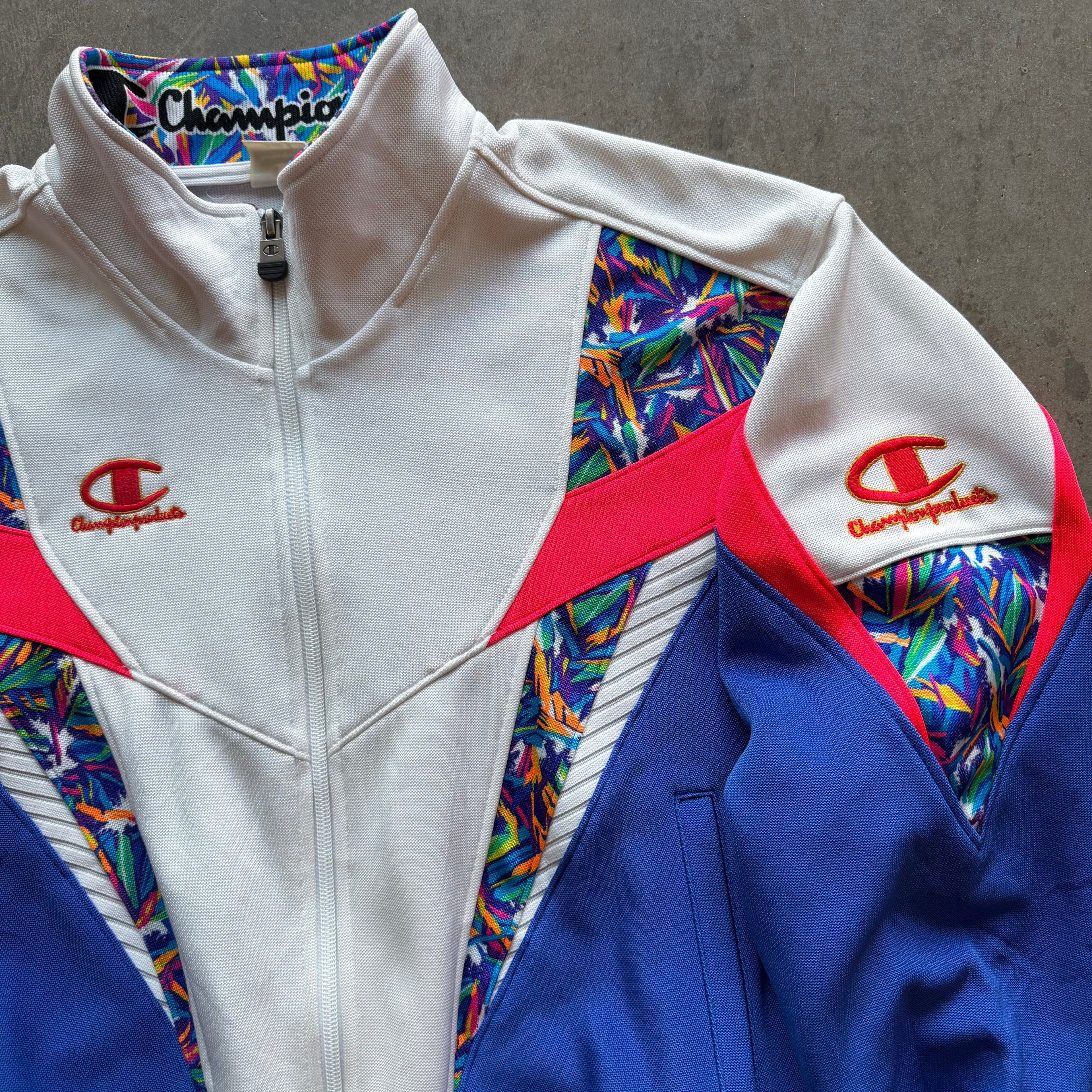 L 80s Champion Running Jacket