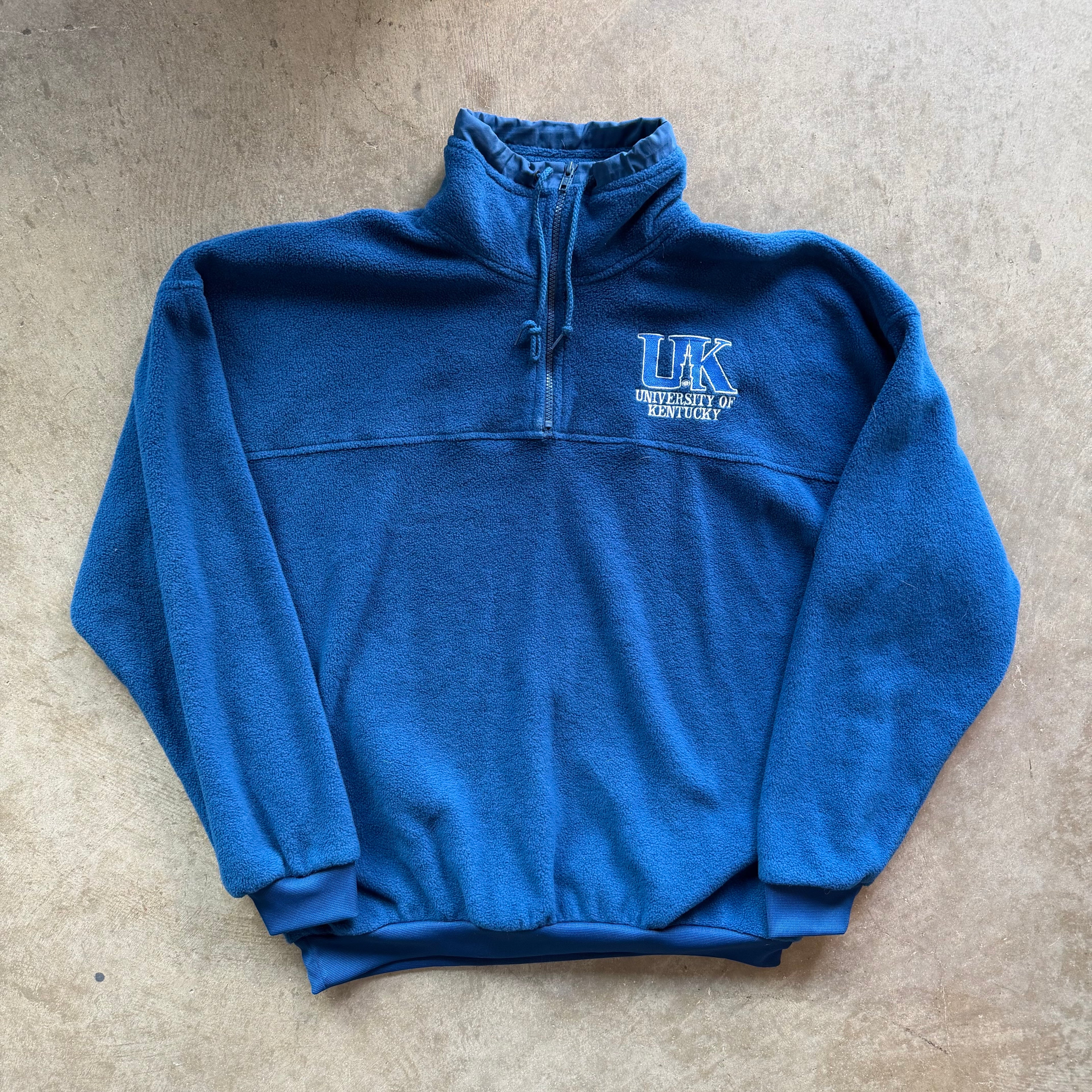 XL 90s Kentucky Fleece Quarter Zip