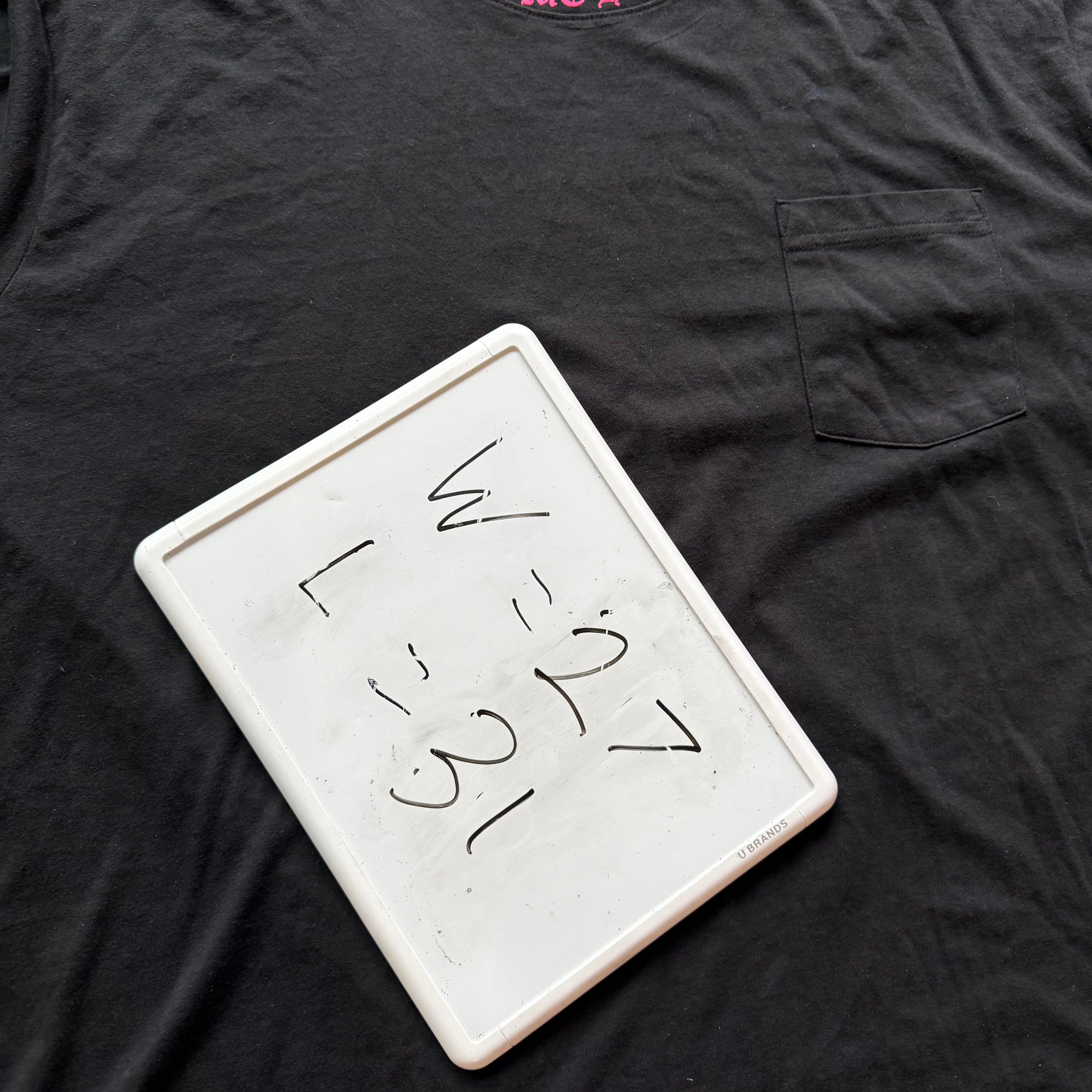 XXL Chrome Hearts Pink Neck Logo Longsleeve