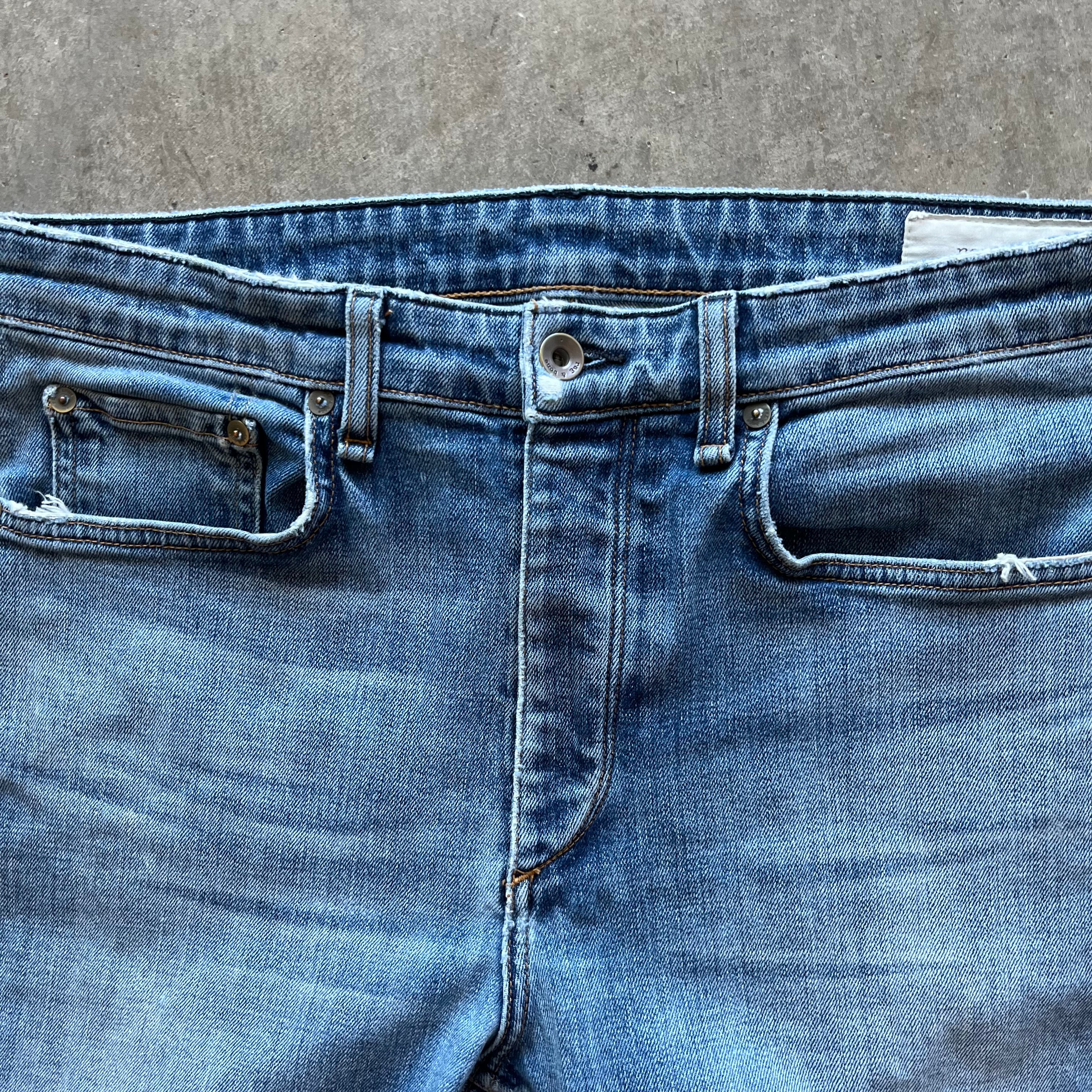 34x32 light Blue Rag & Bone Jeans
