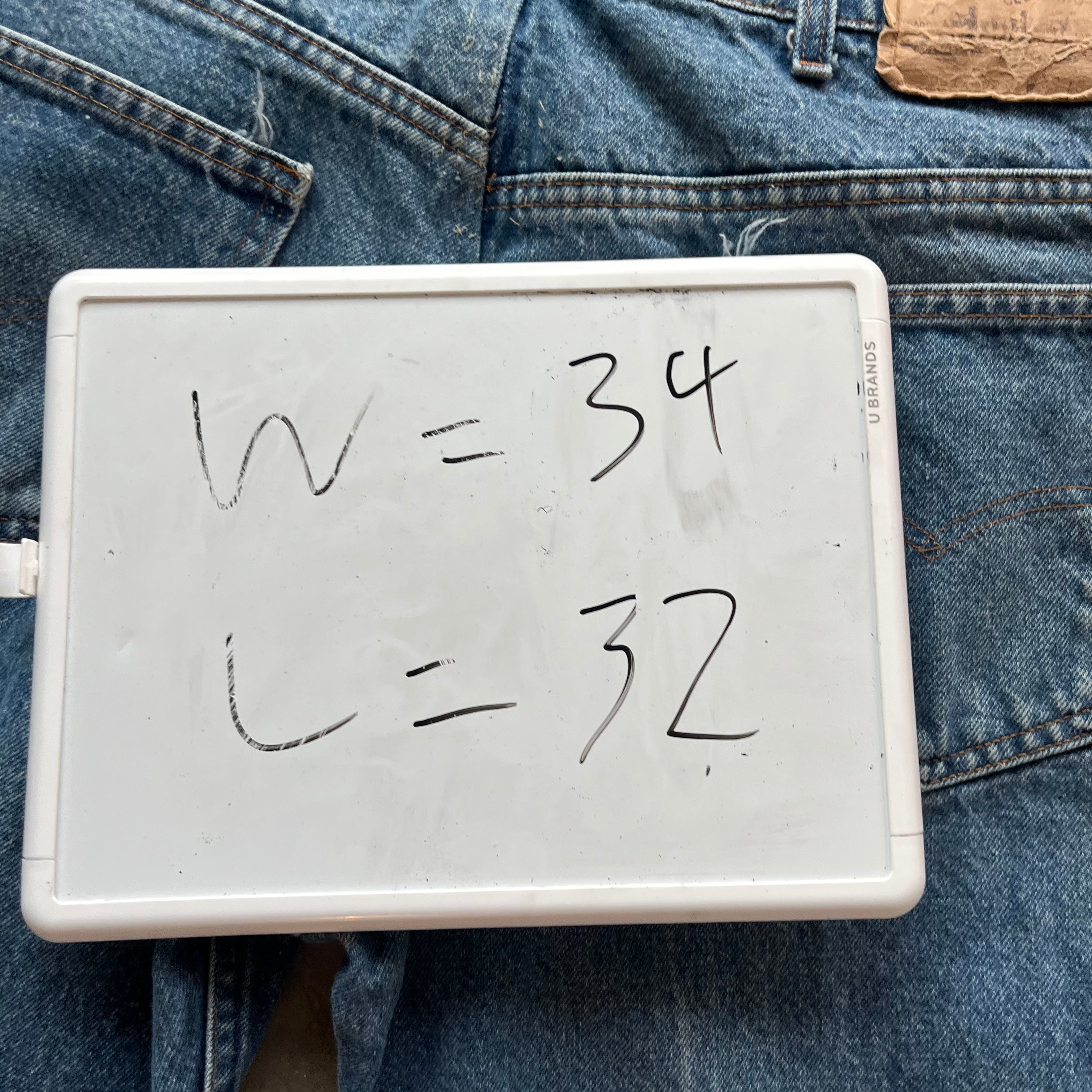 34x32 1960s Levis 20517 Orange Tabs