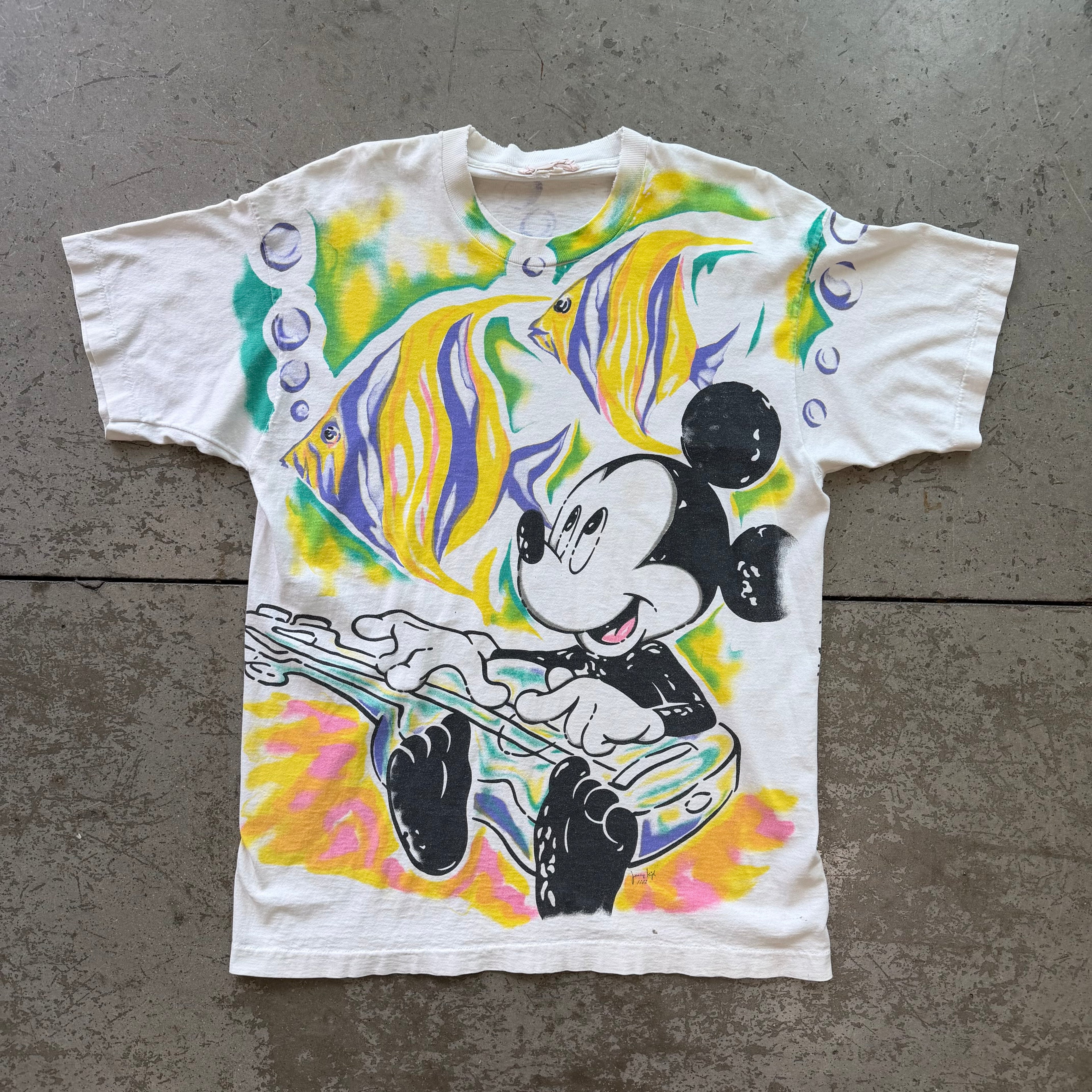 XL 90s AOP Mickey Mouse Tee