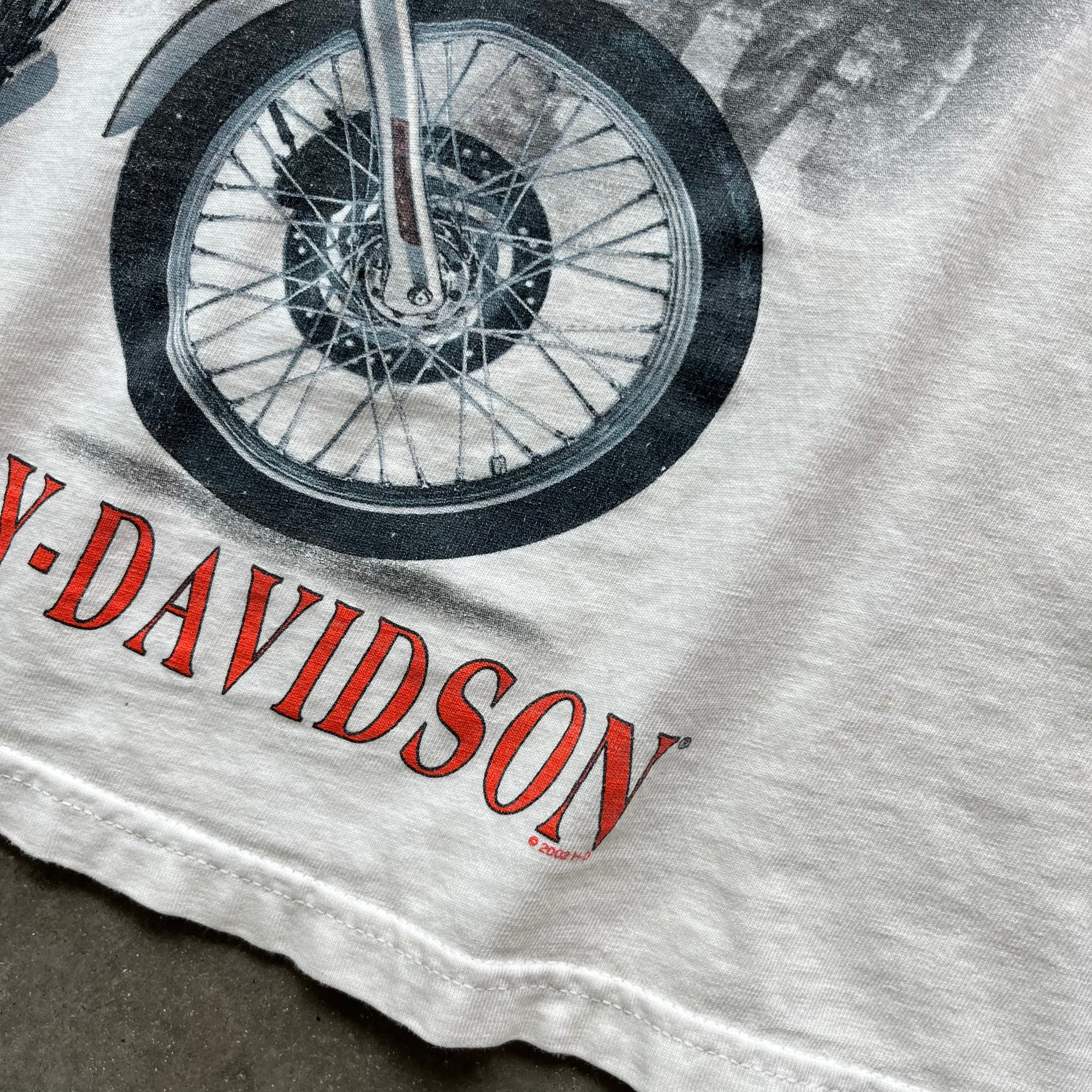 XXL 2002 Thrashed Harley Tee