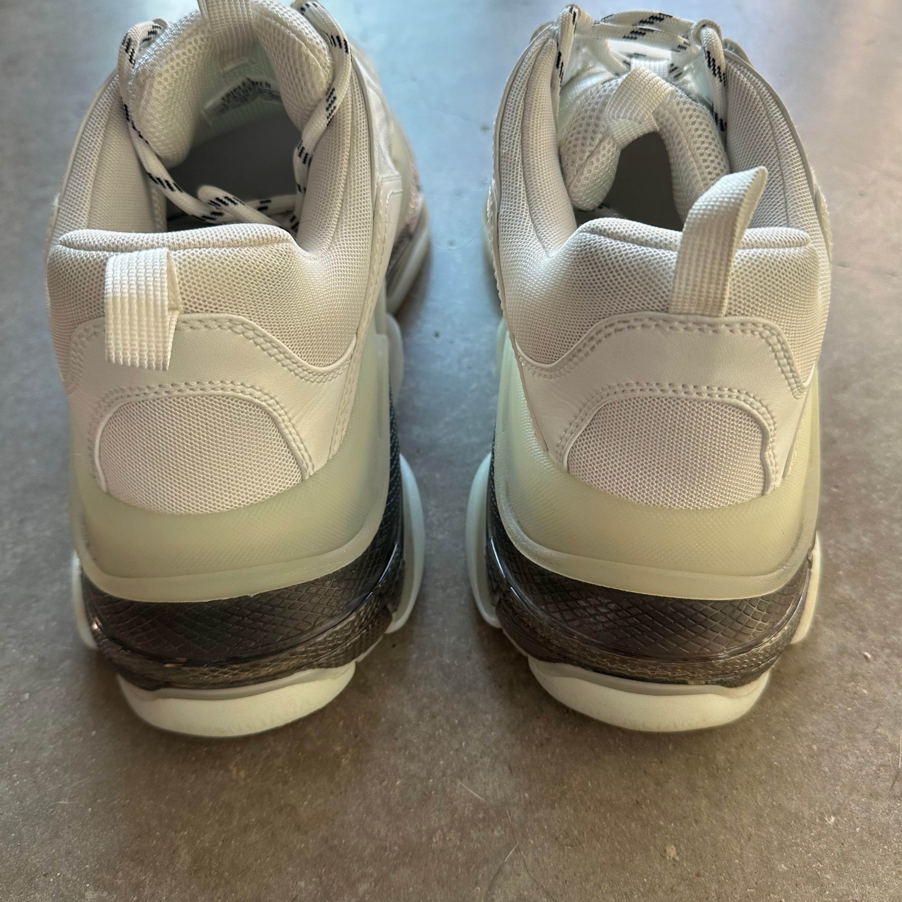 46 Used Balenciaga Triple S White