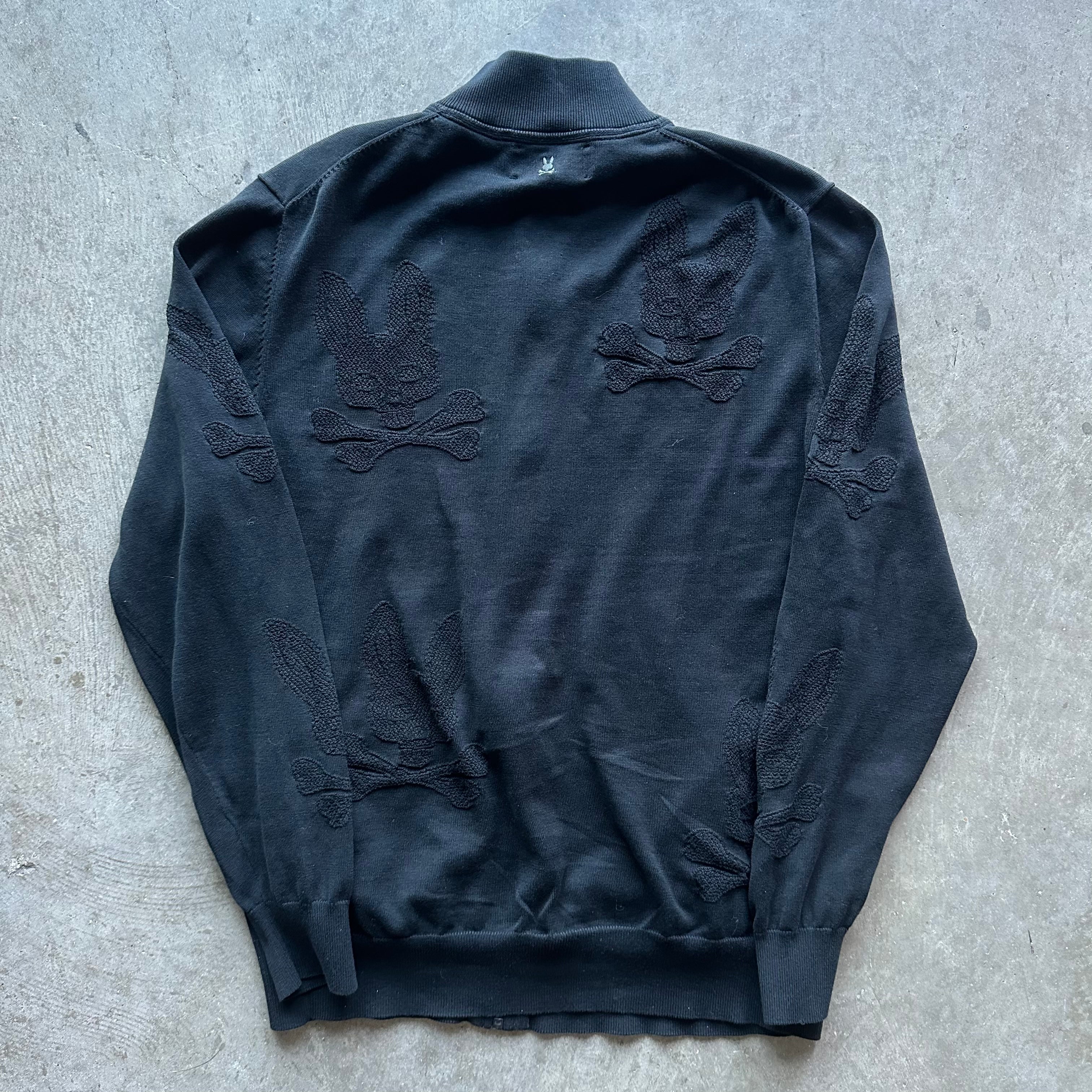 L Psycho Bunny Cardigan