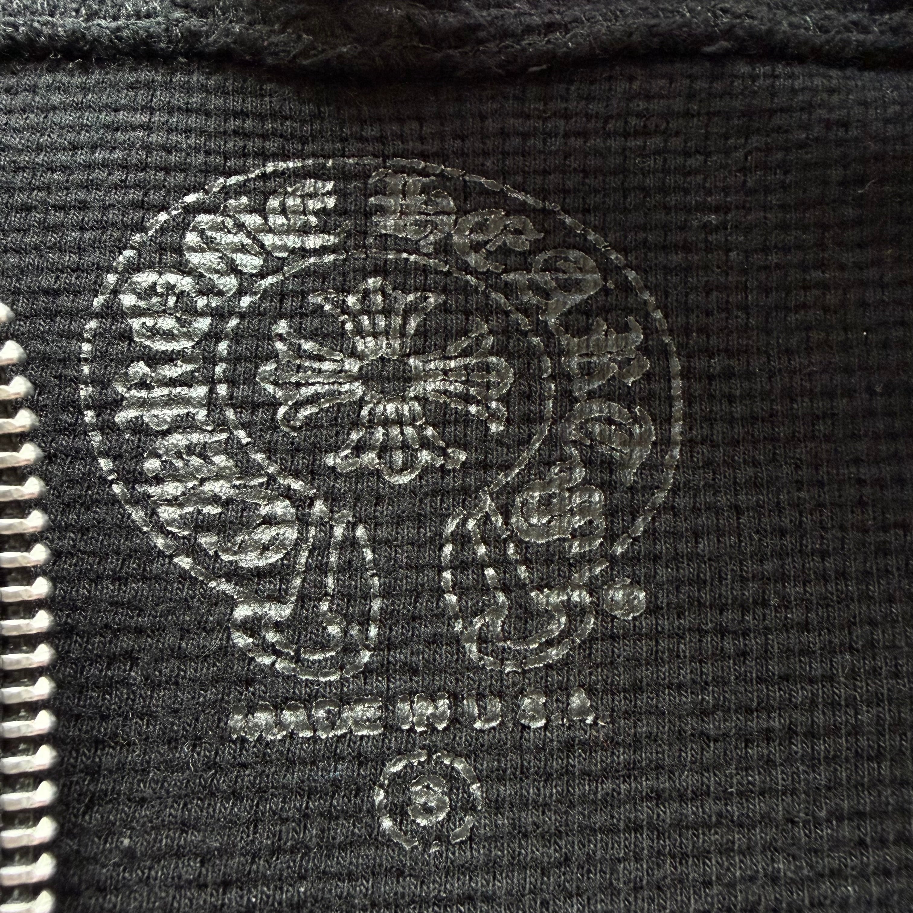 S Chrome Hearts Horseshoe Thermal Zipup