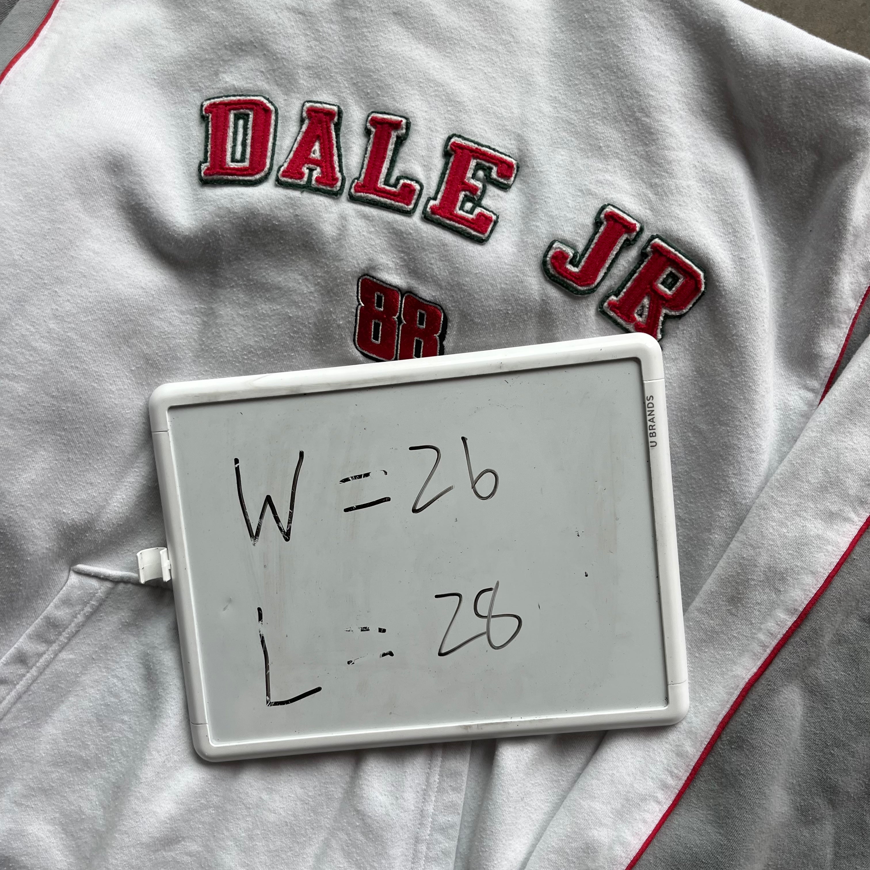 XL 00s Dale Jr NASCAR Hoodie
