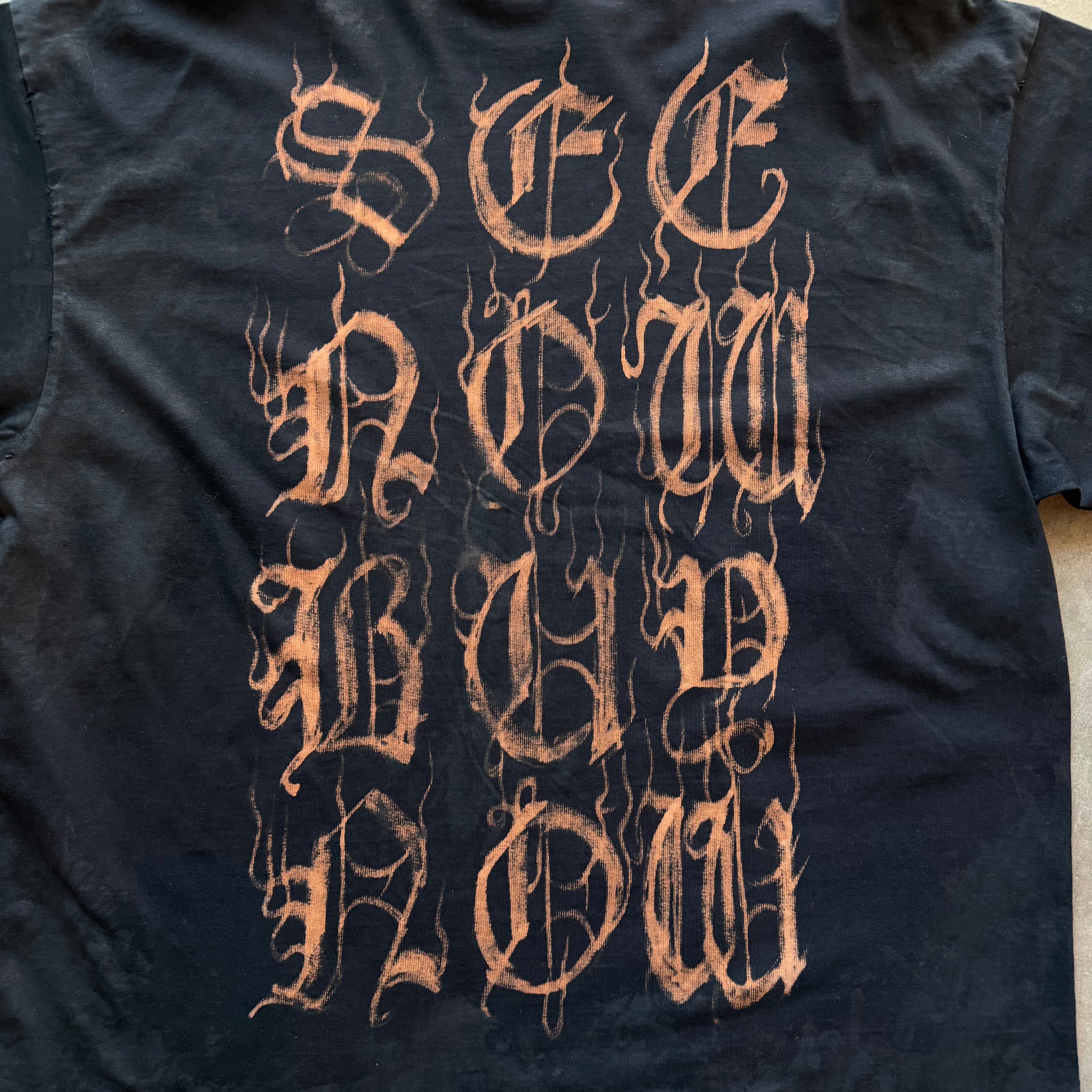 XL Balenciaga Heavy Metal Logo Tee