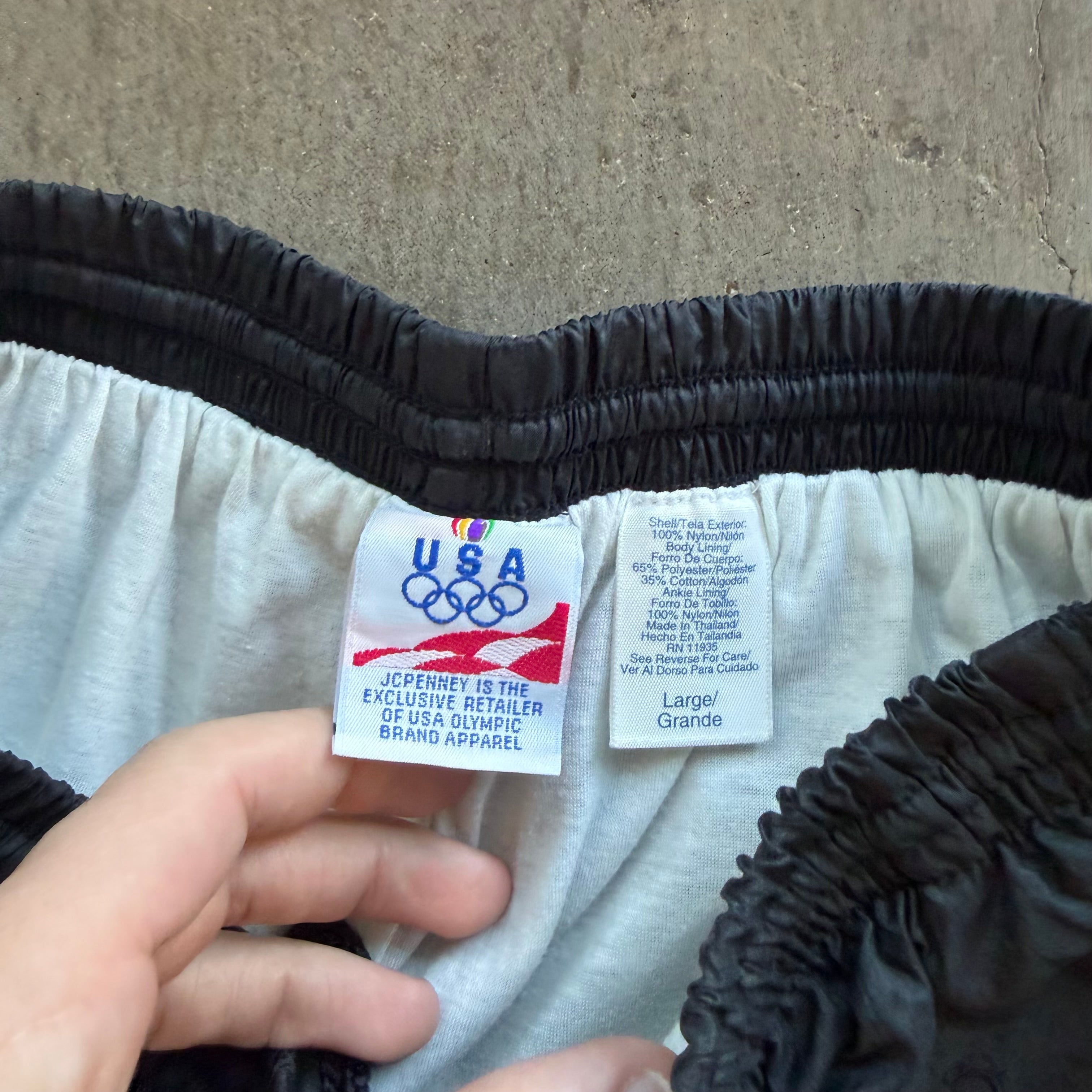L 90s USA Olympics Track Pants