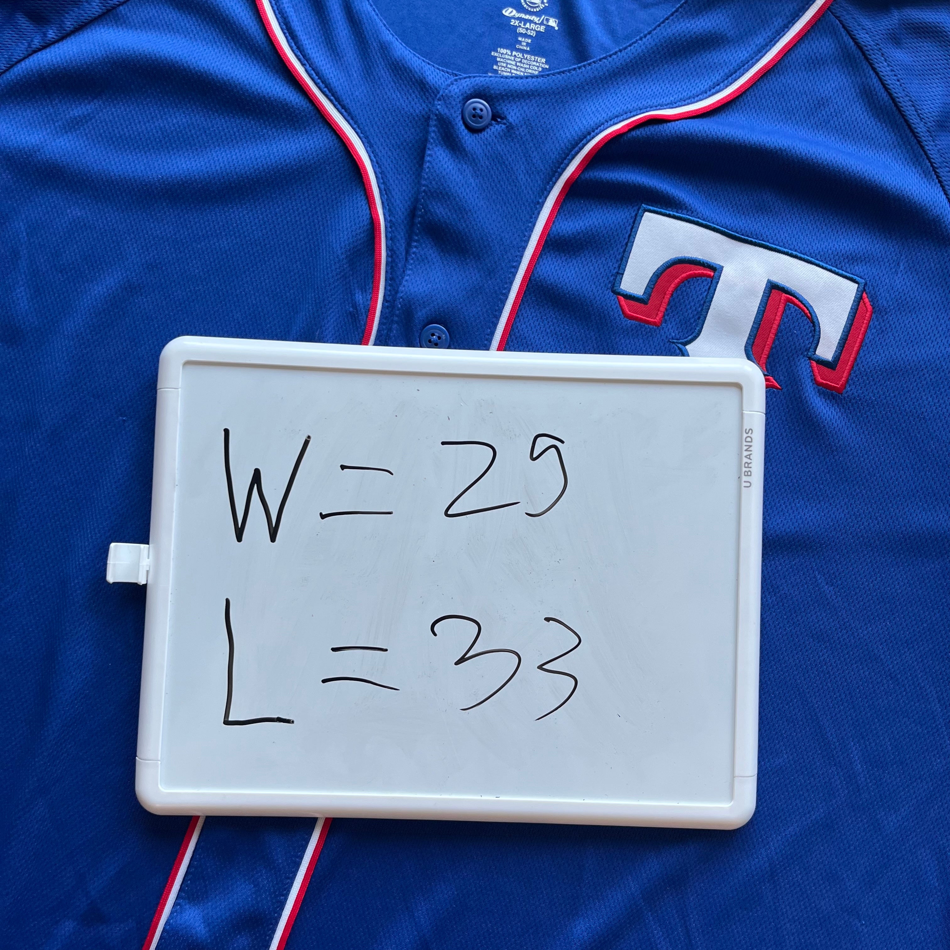 XXL 00s Rangers Jersey