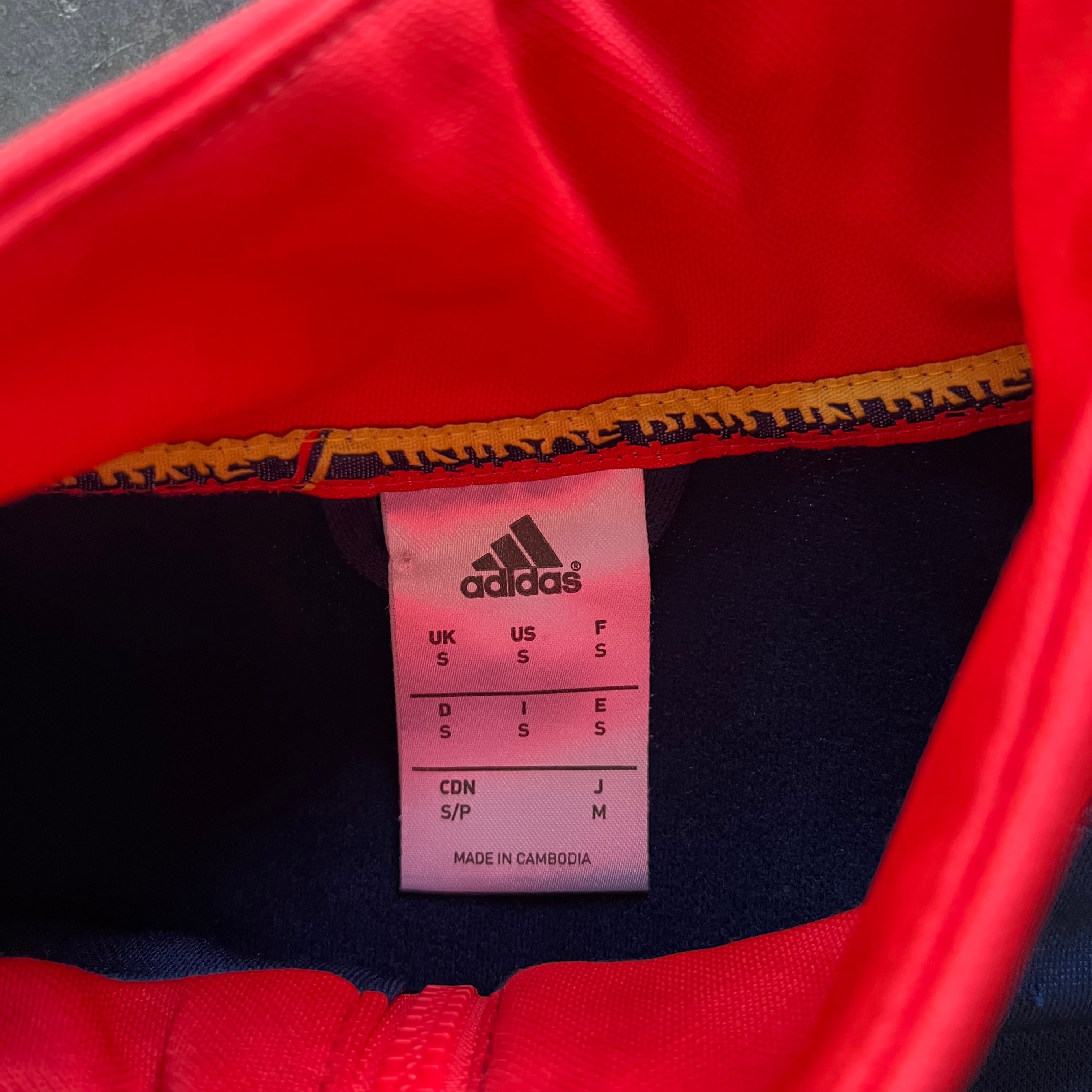 S 00s Adidas Columbia Soccer Jacket
