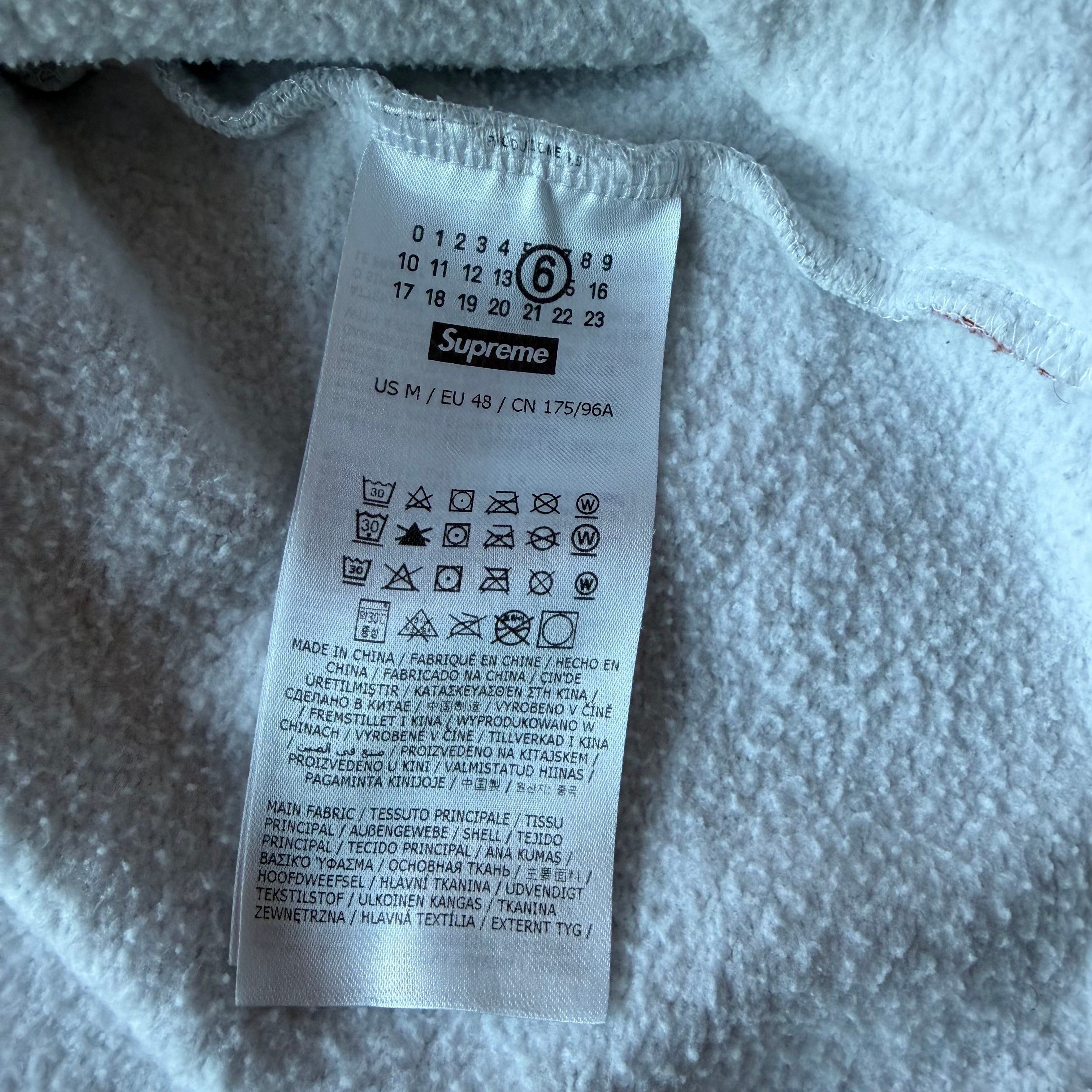 M Supreme Margiela Flaming Skull Hoodie