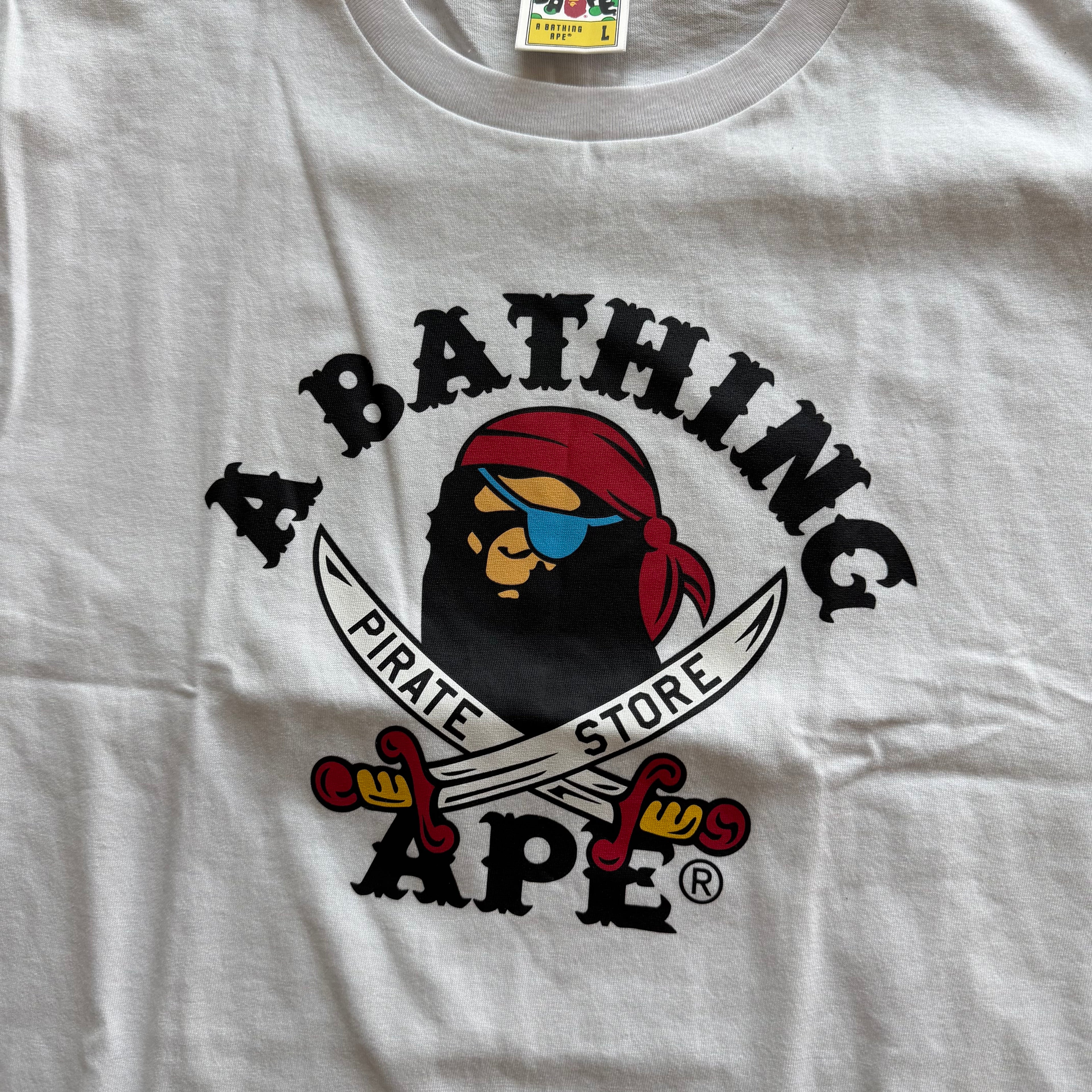 L Bape Pirate APE Tee