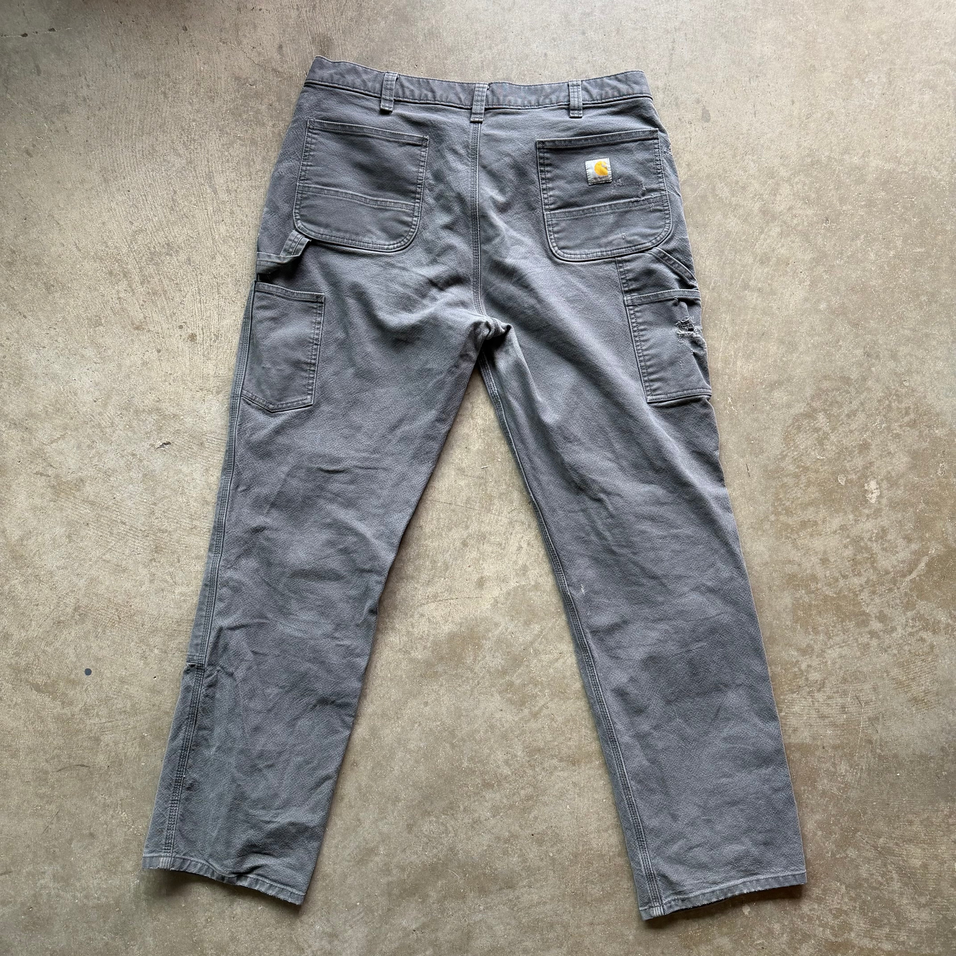 38x34 00s Grey Carhartt Pants