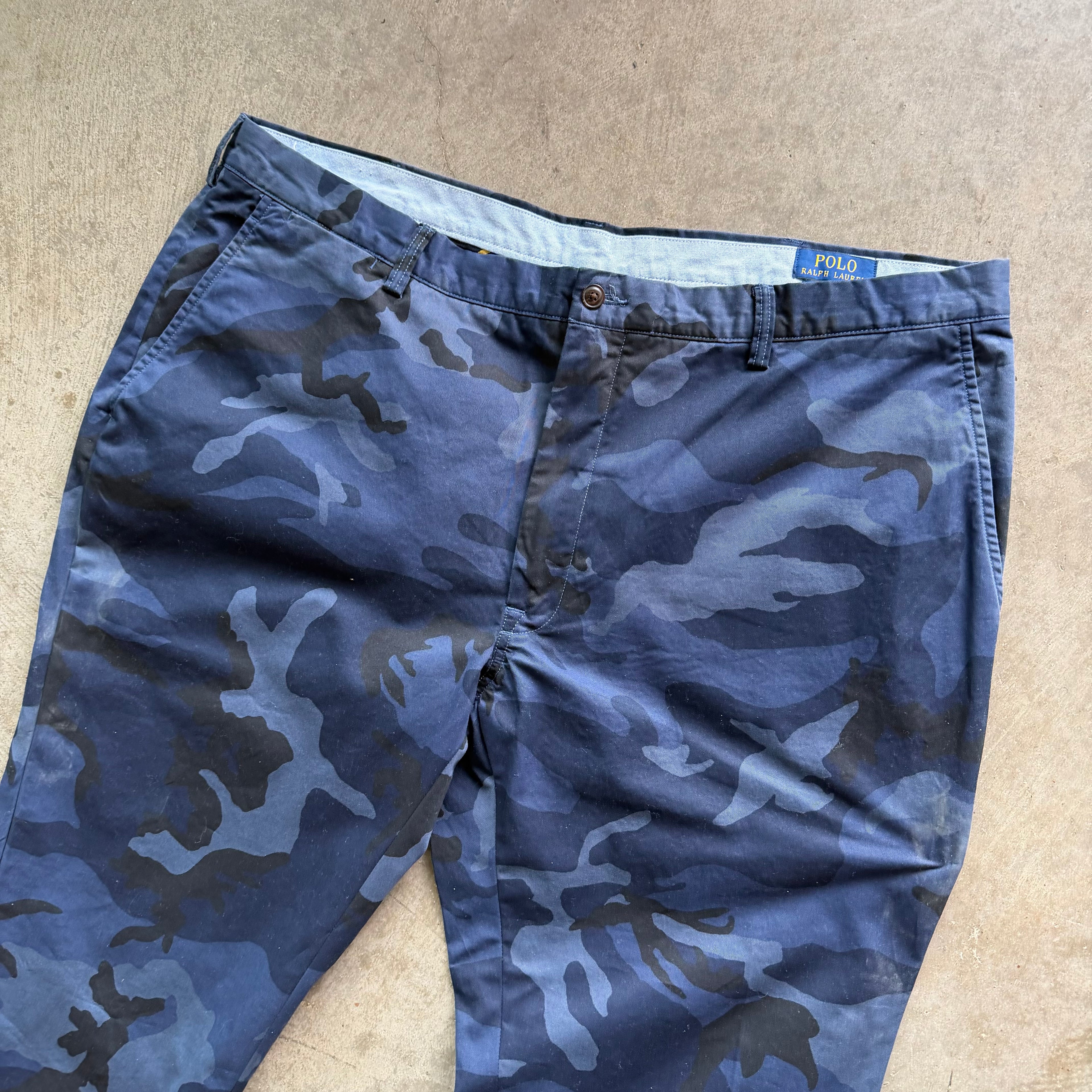 42x31 Blue Camo Polo Pants