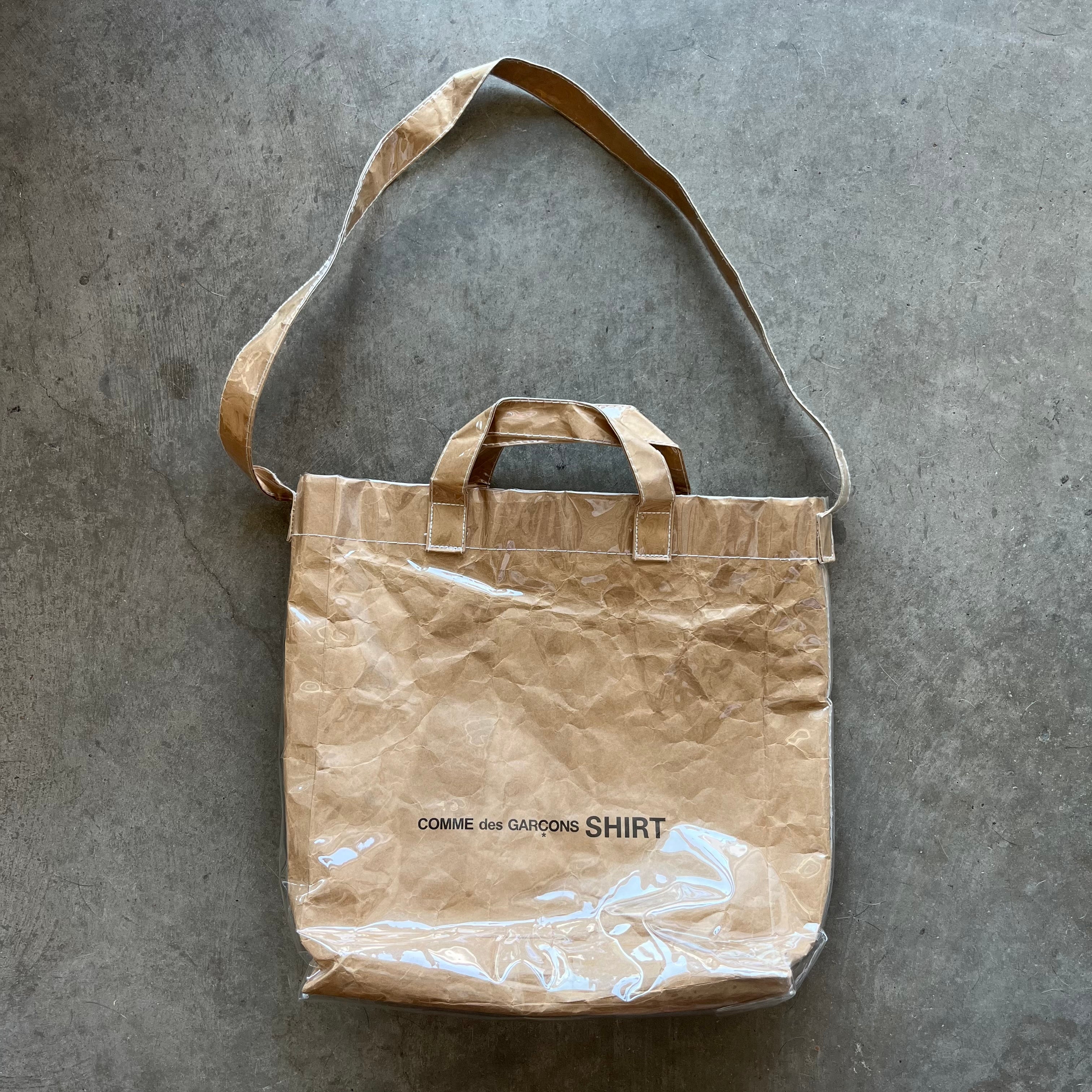 Come Des Garçons See Through Tote Bag