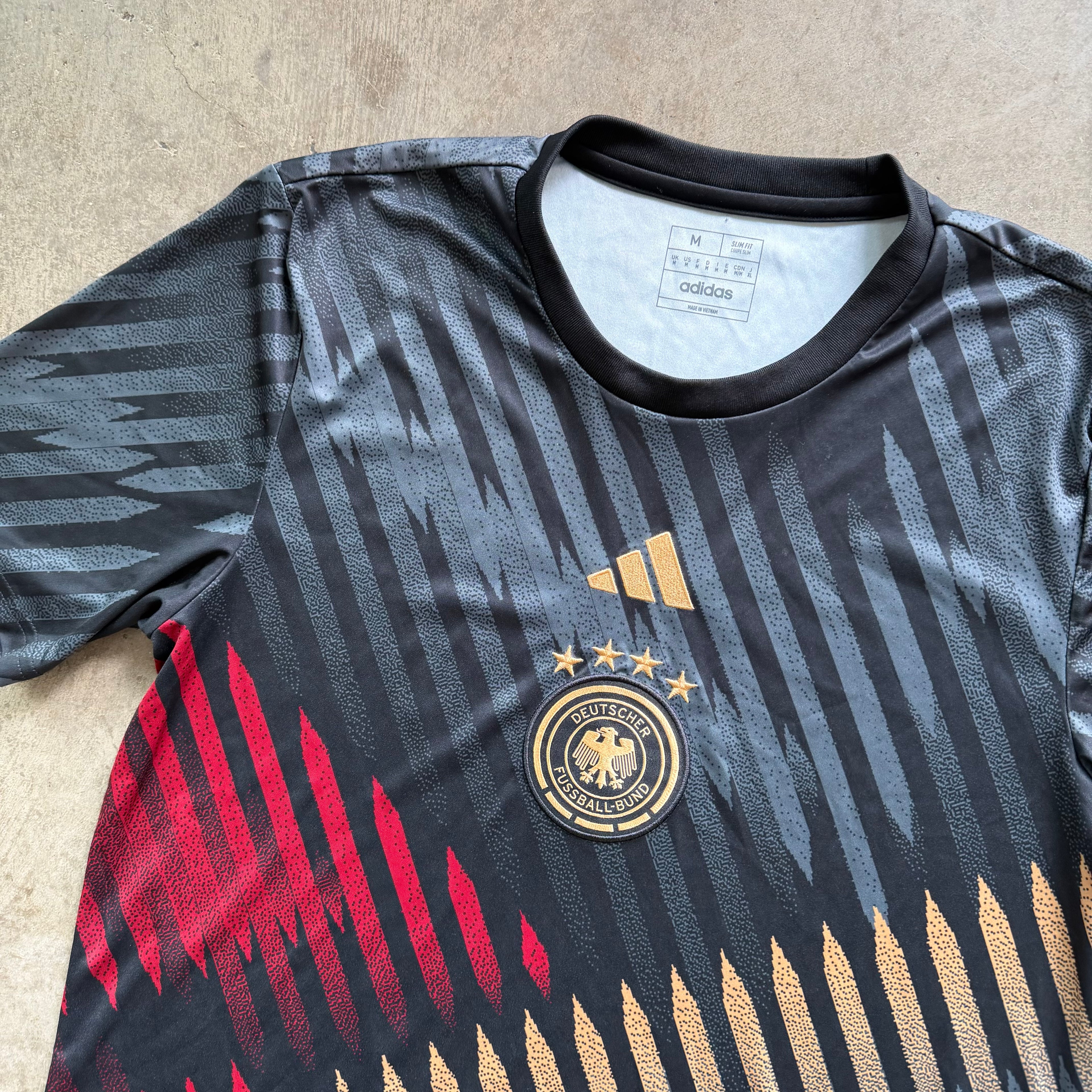 M Germany Warm Up Soccer Jersey