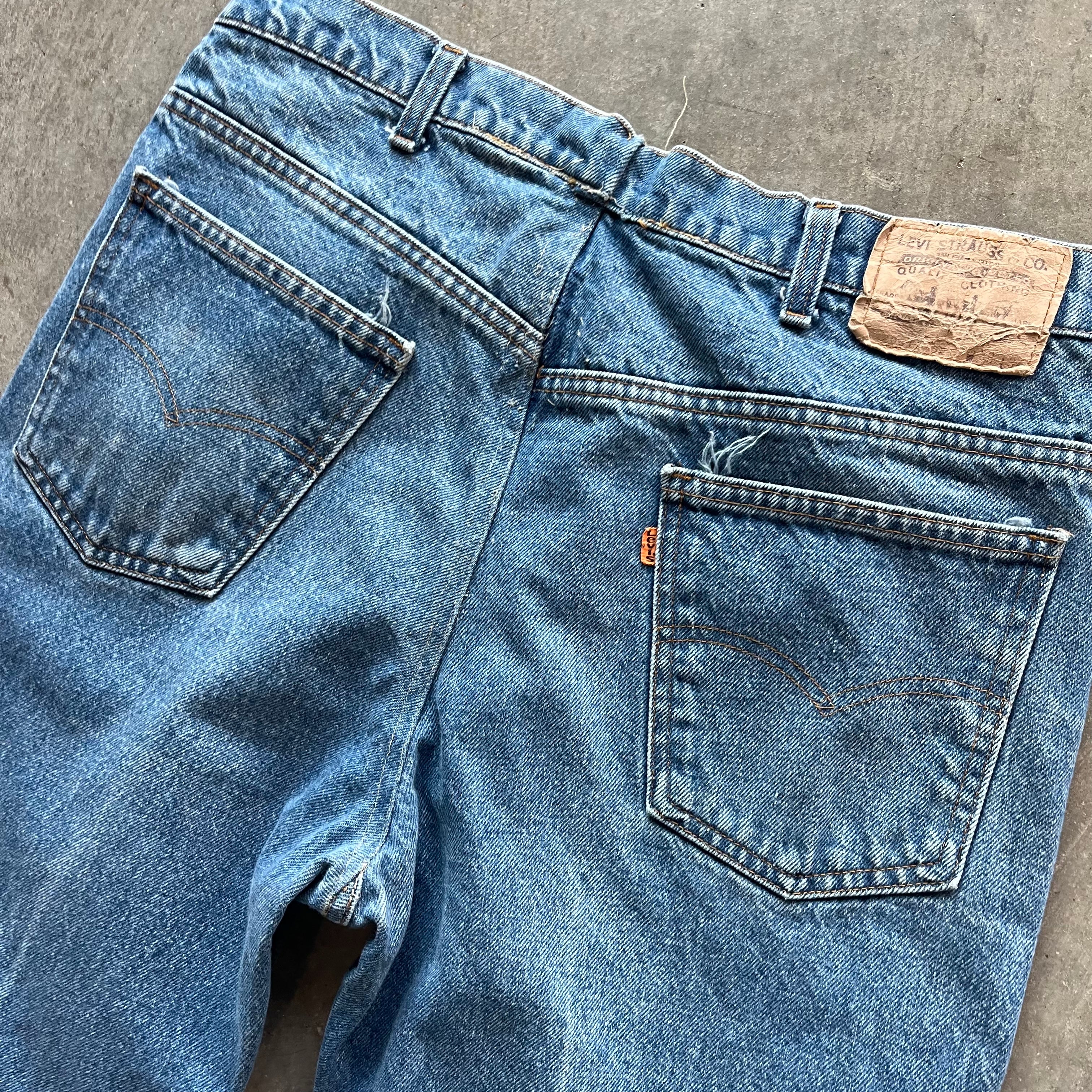 34x32 1960s Levis 20517 Orange Tabs