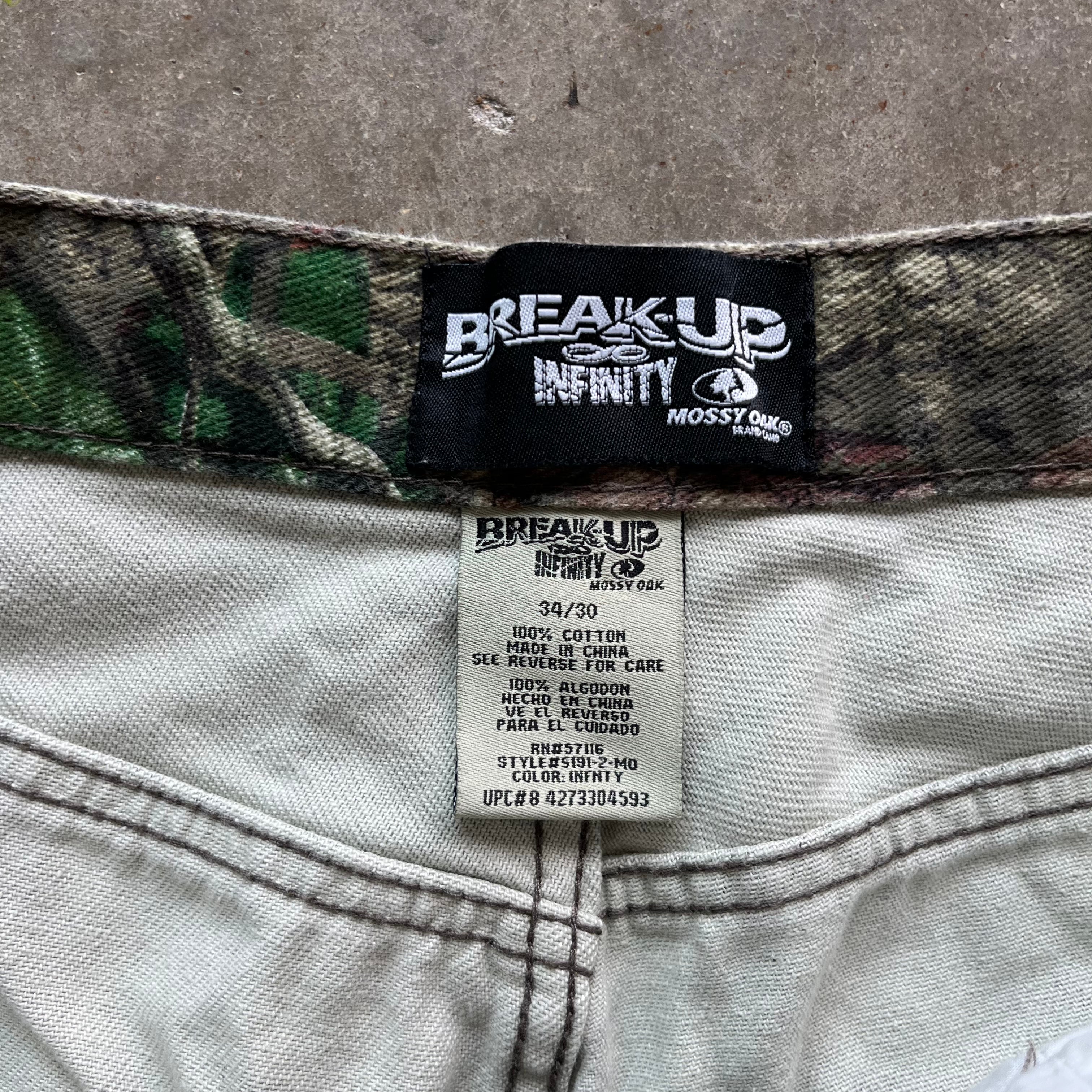 34x30 Double Knee Camo Pants