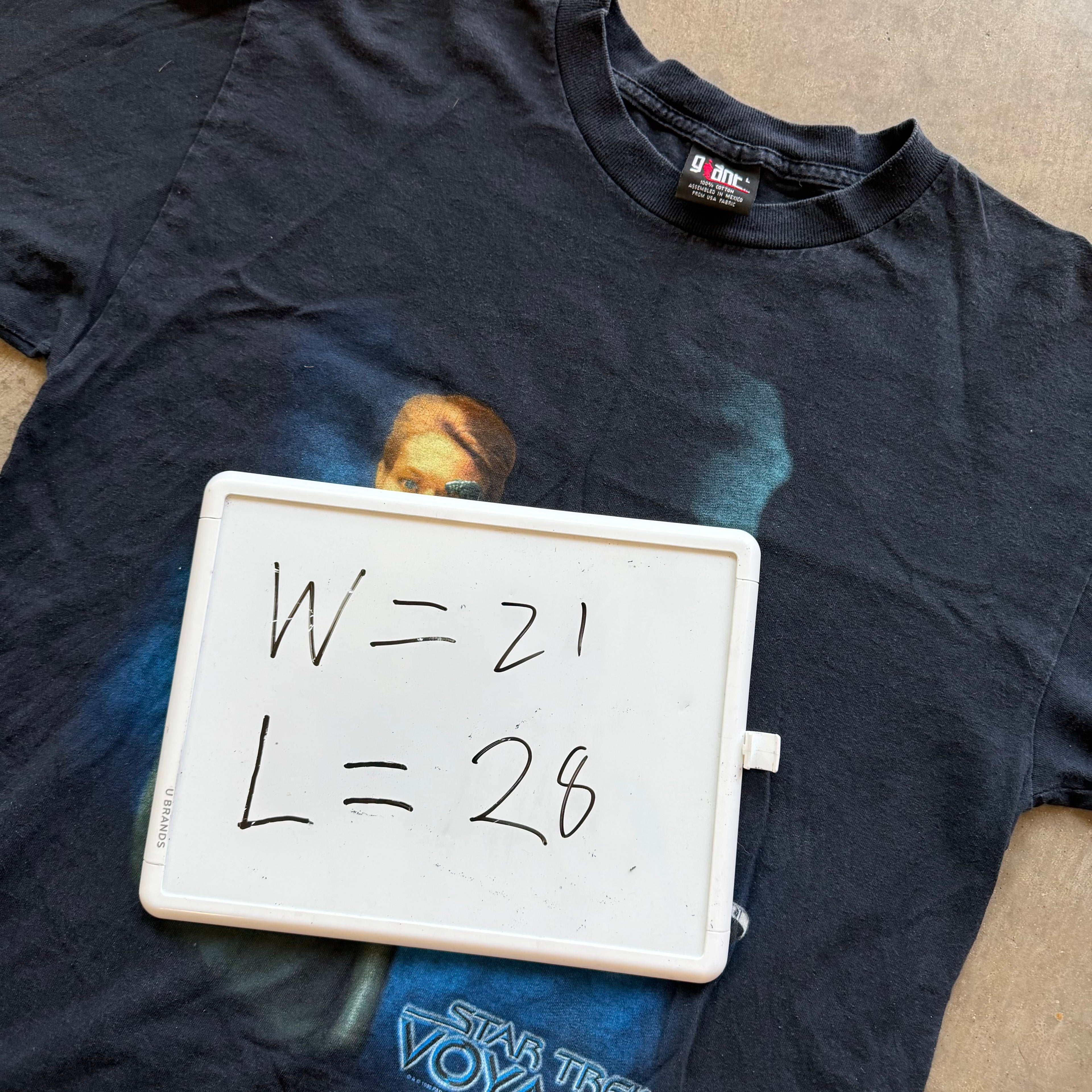 L 90s Star Trek Voyager Tee