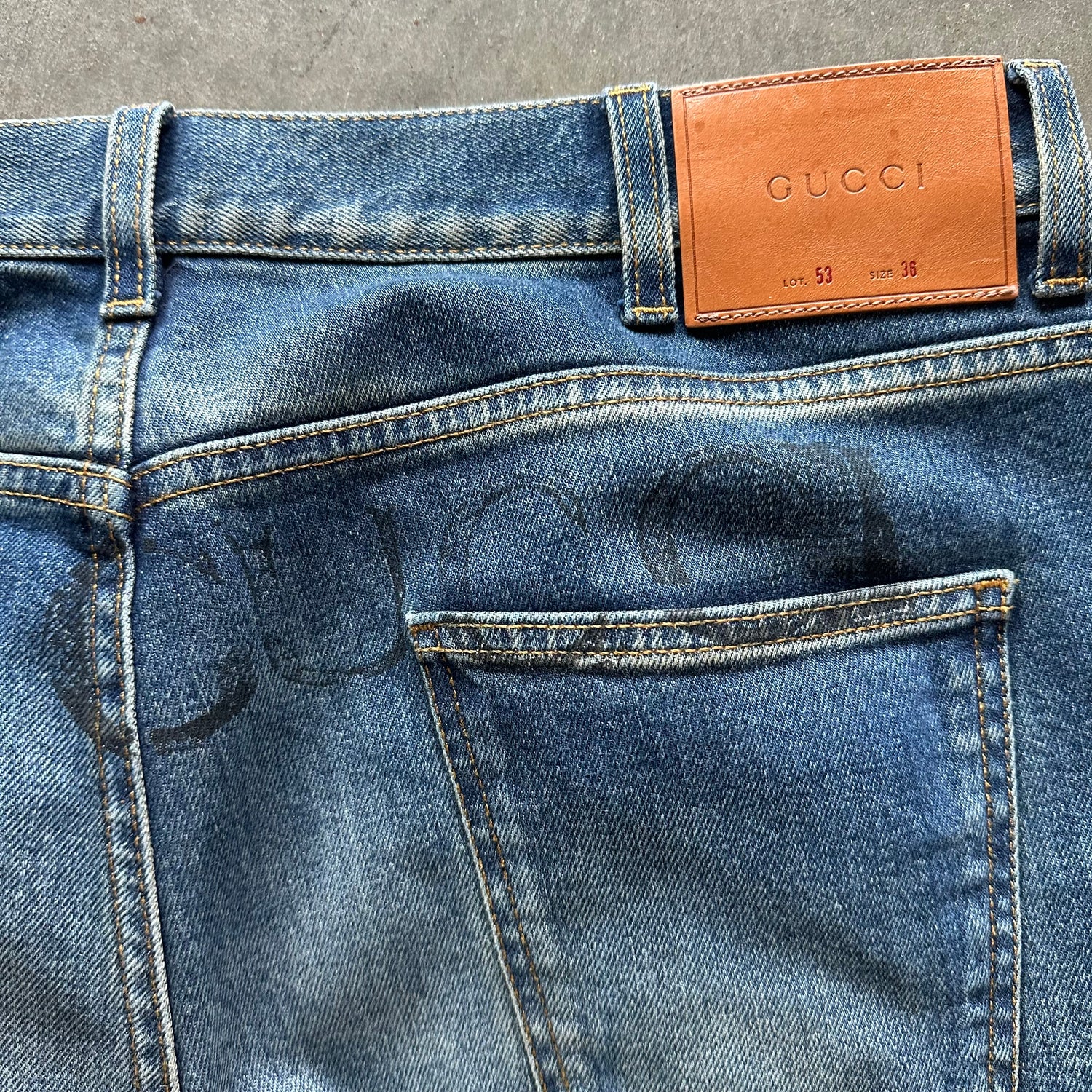 36x30 NYC Gucci Jeans