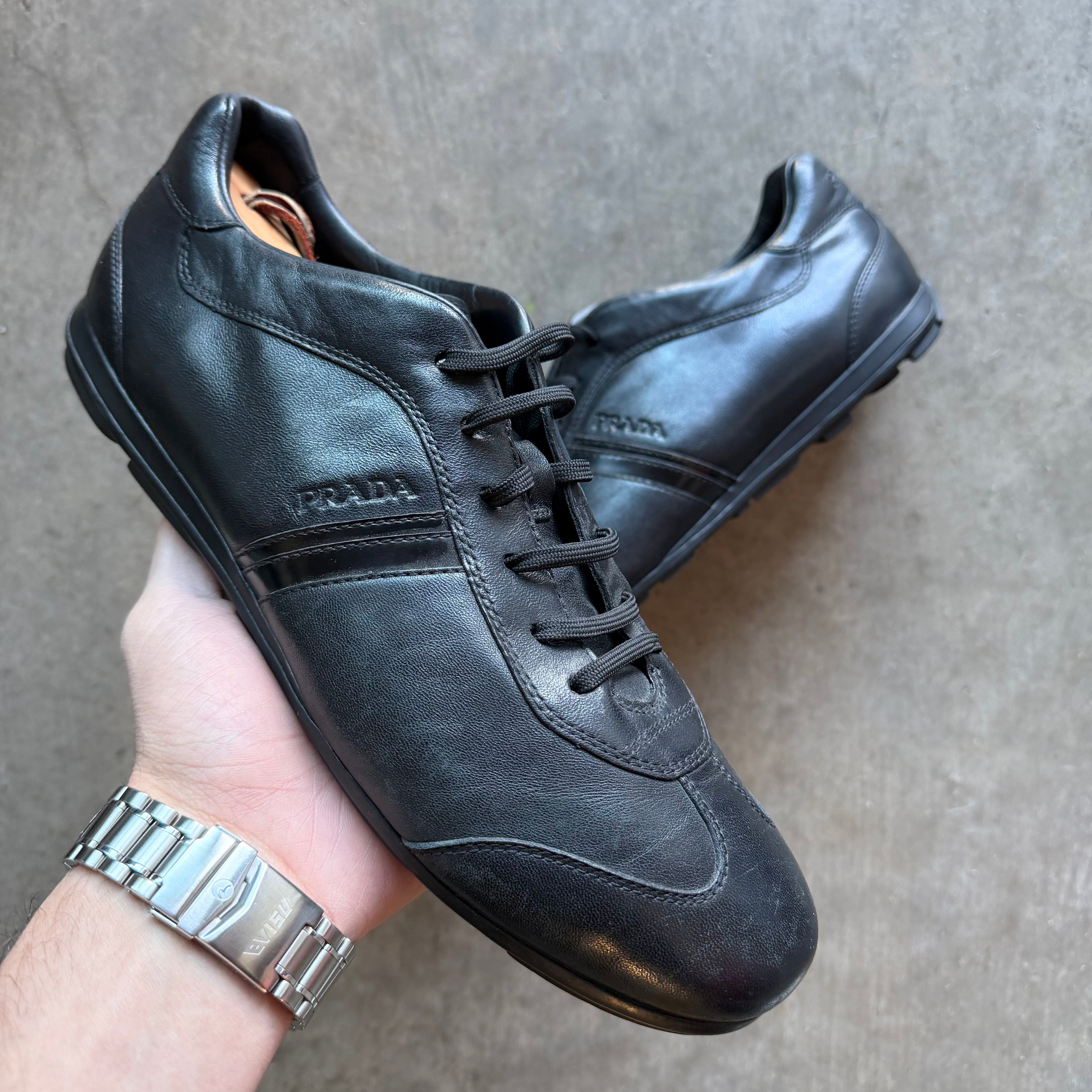 9.5 Used Prada Monte Carlo Sneaker