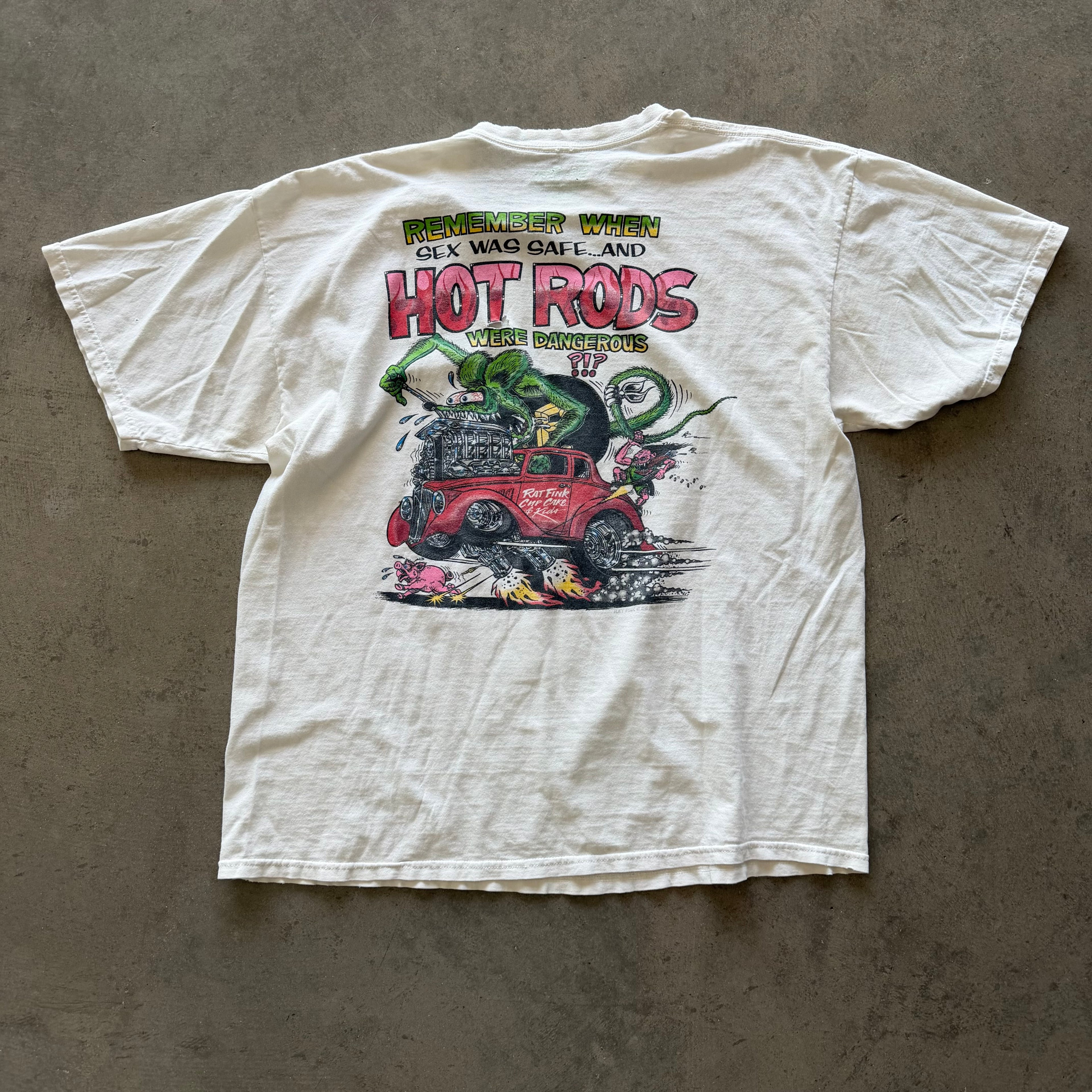 XL Rat Finks Hot Rod Tee