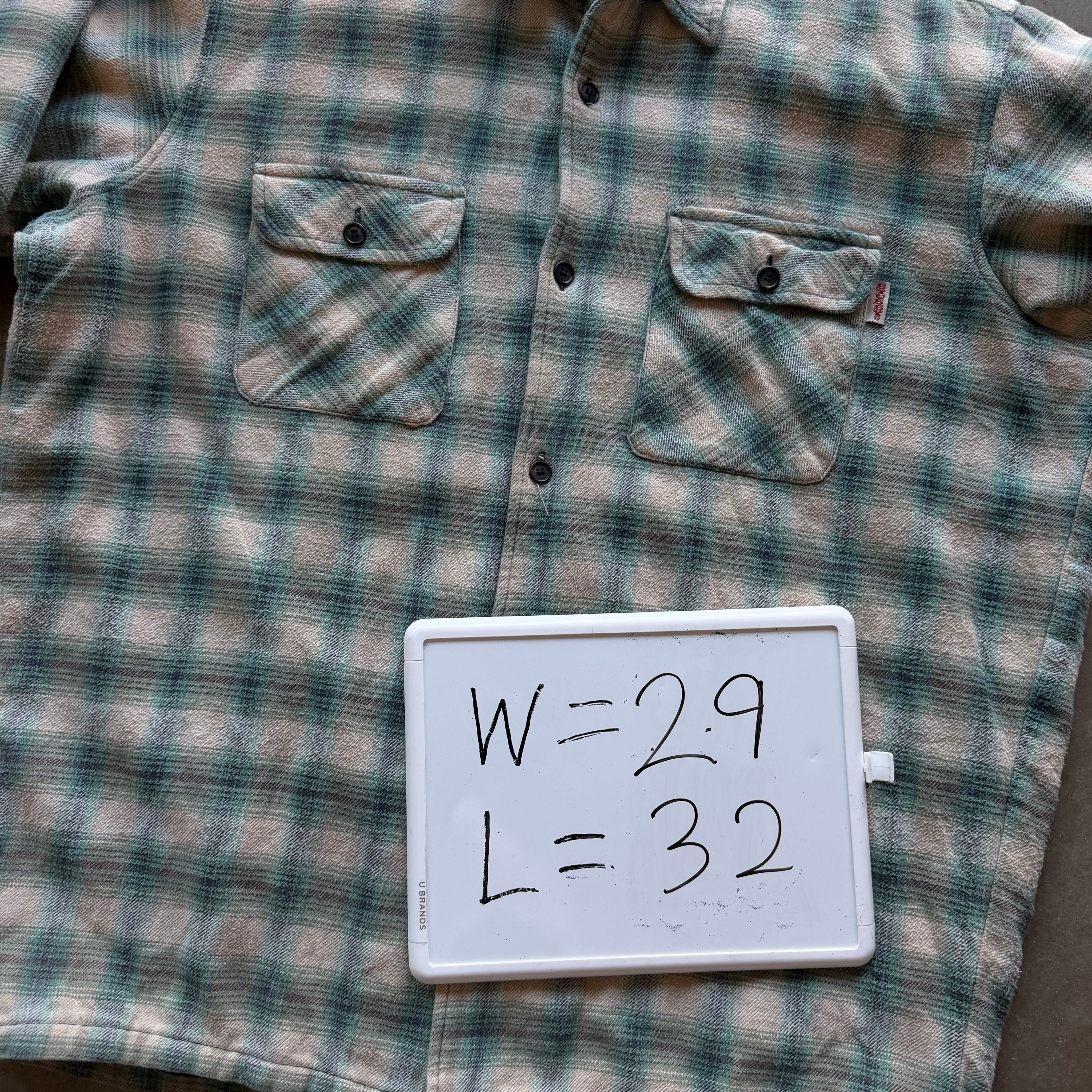 XL Stussy Outer Gear Padded Flannel