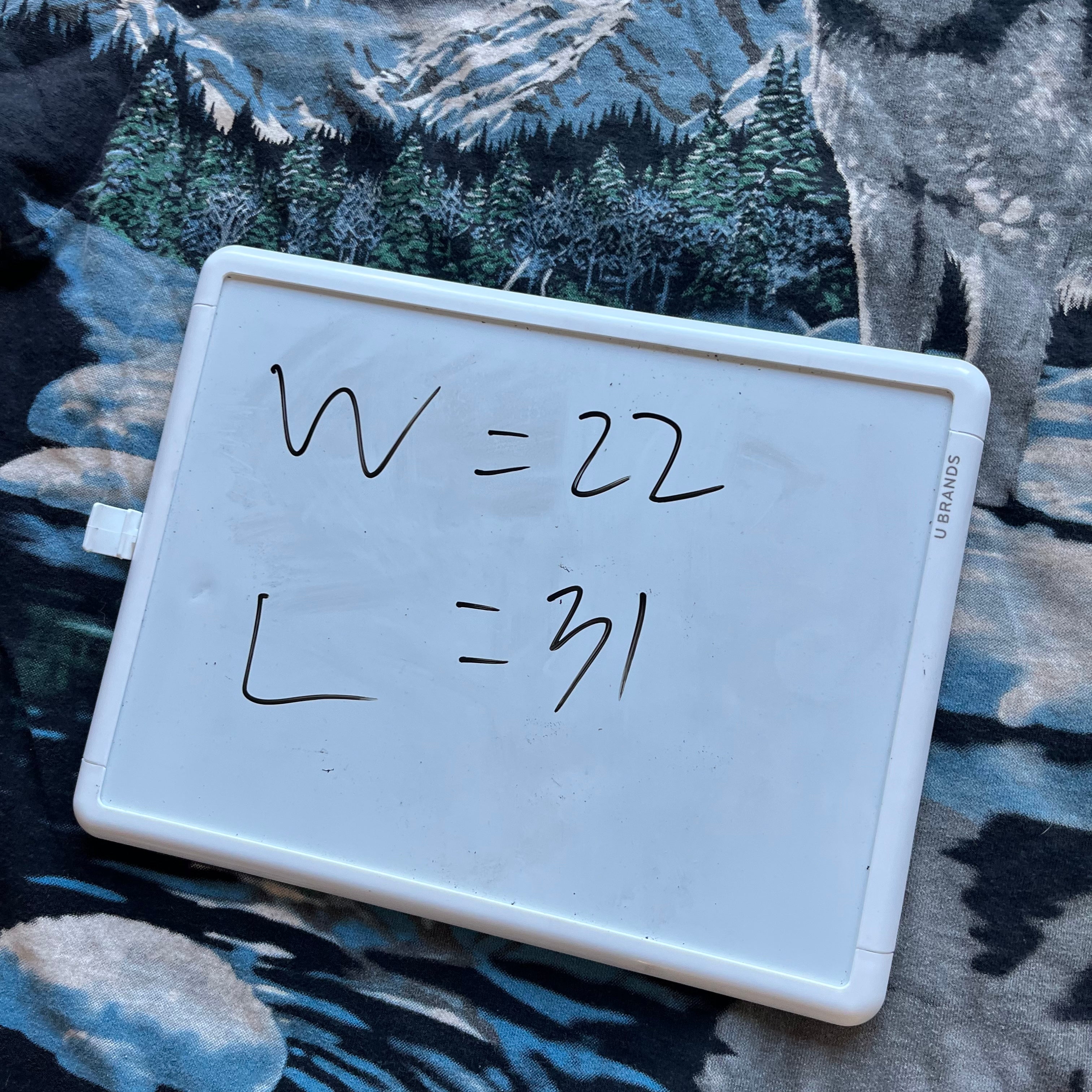 XL 95 Liquid Blue Wolf Tee