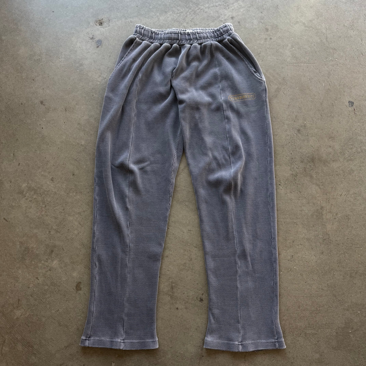M Strawberry Waffle Knit Sweatpants