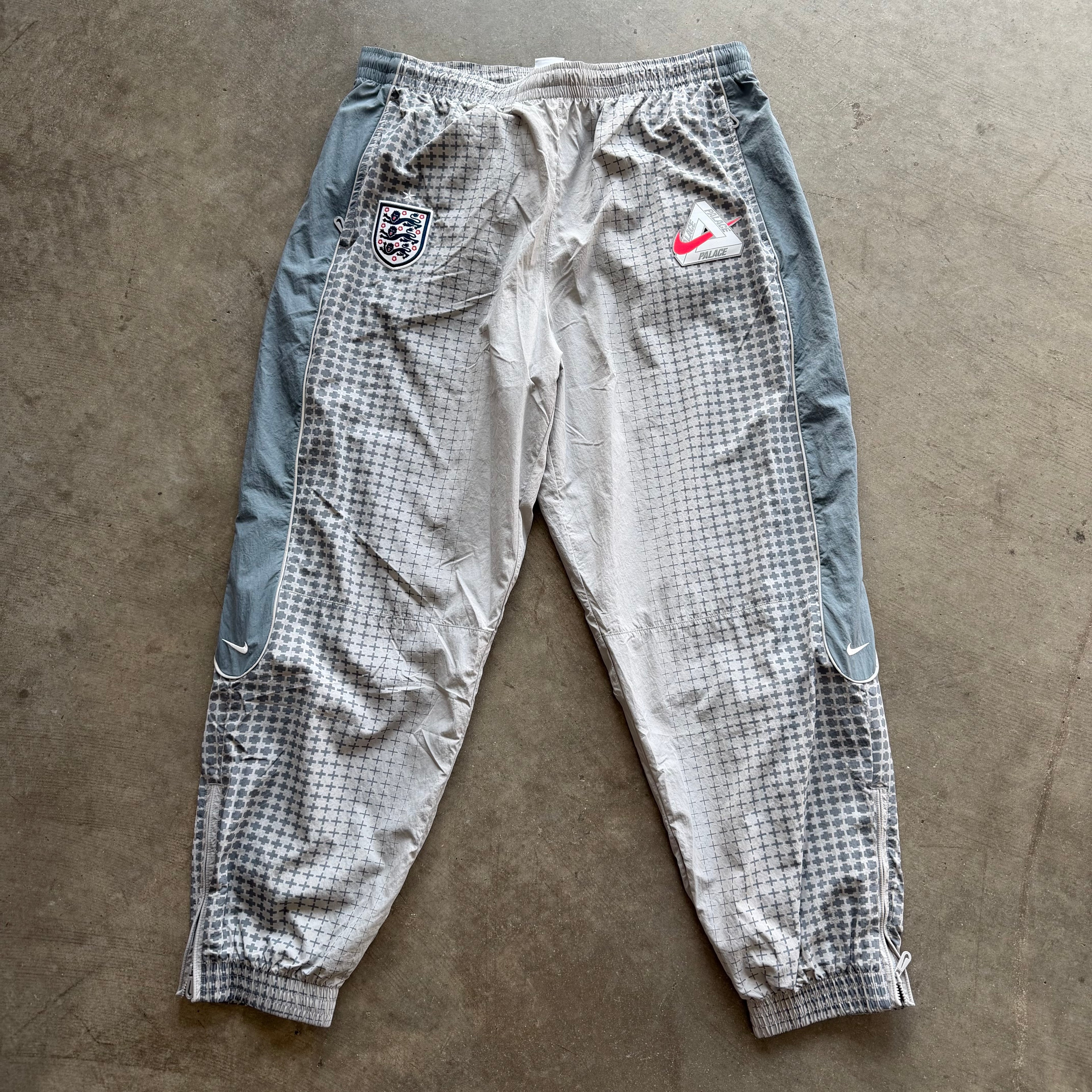 XL Nike x Palace England Track pants Gray