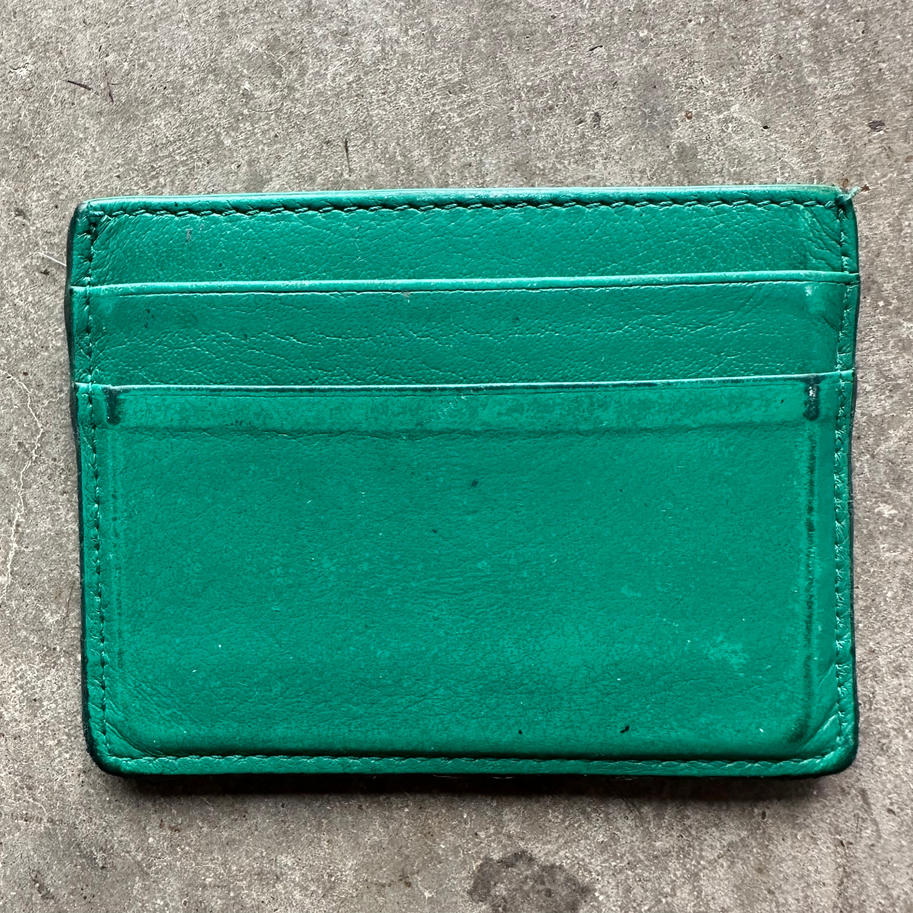 Balenciaga Green Cardholder