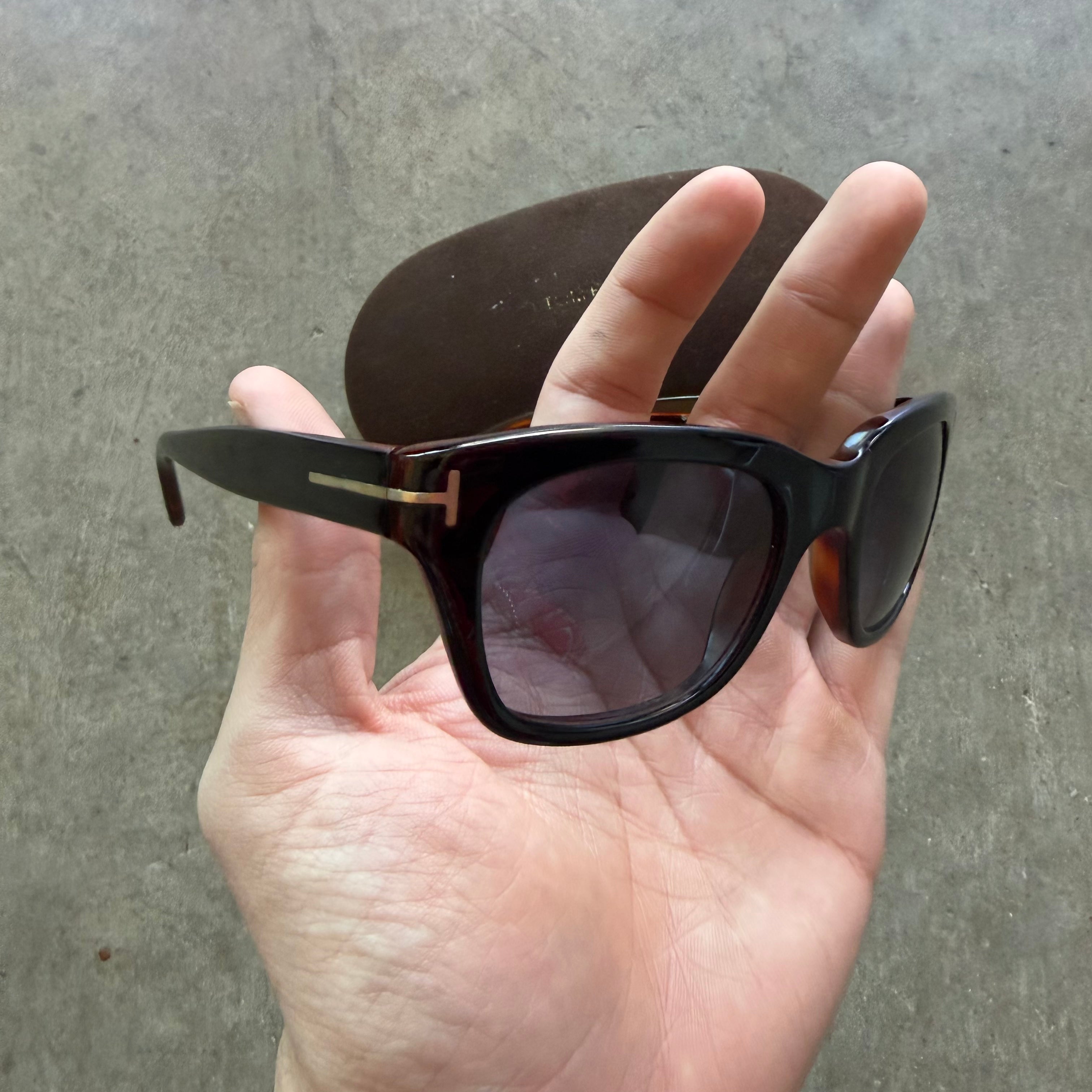 Women’s Tom Ford Snowdon Frames Dark Brown
