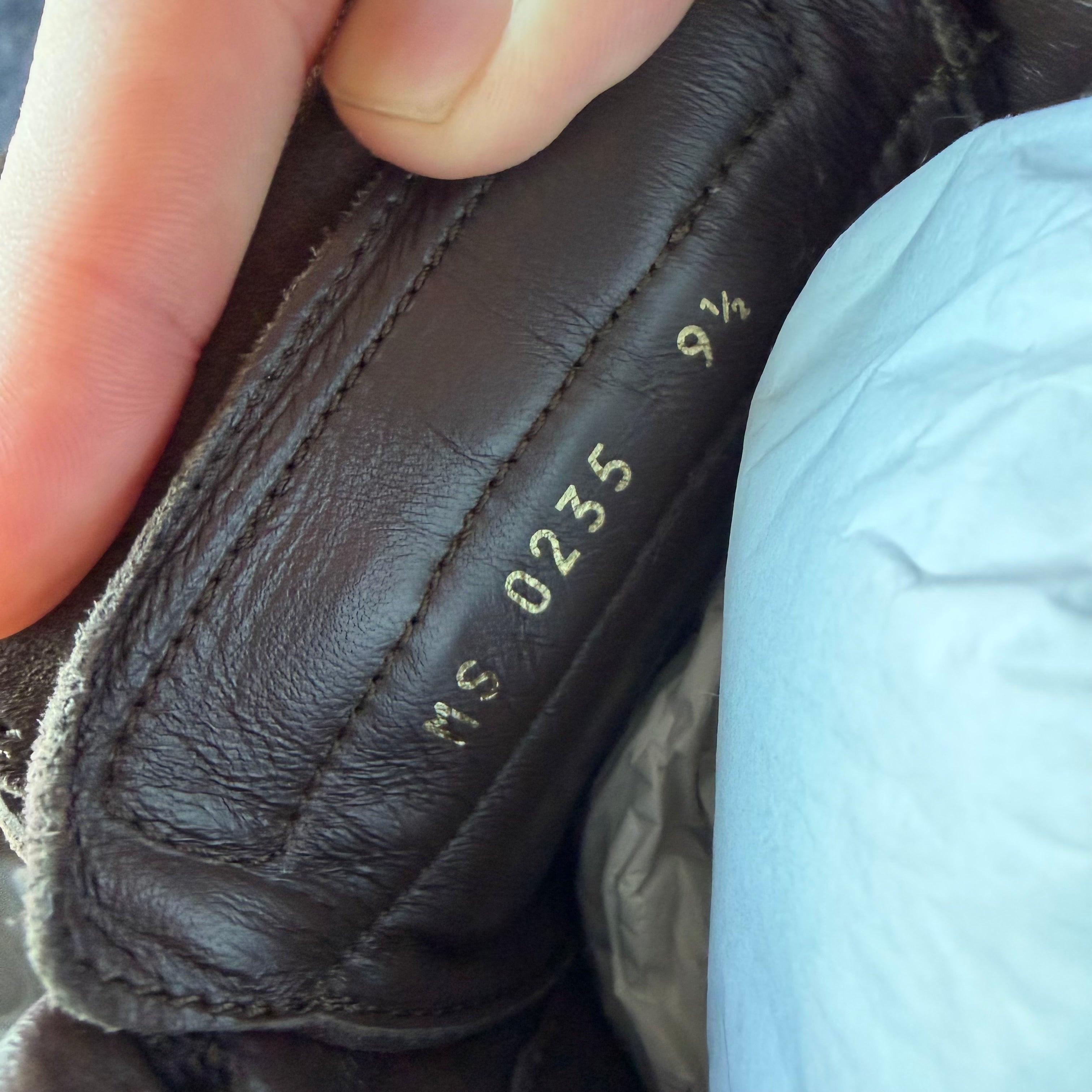 11 Used Louis Vuitton Footprint Sneaker Brown