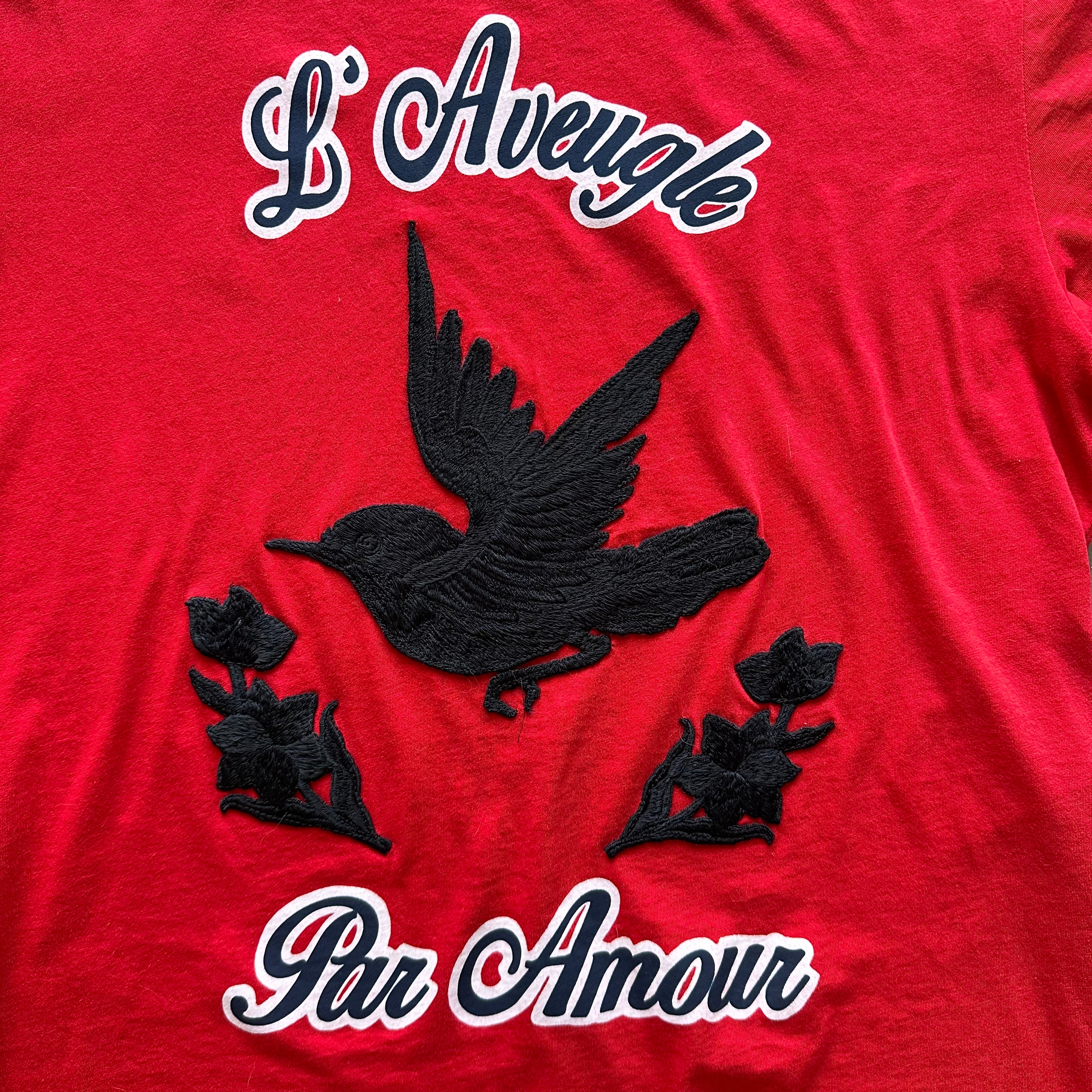 M 00s Gucci Black Dove Tee