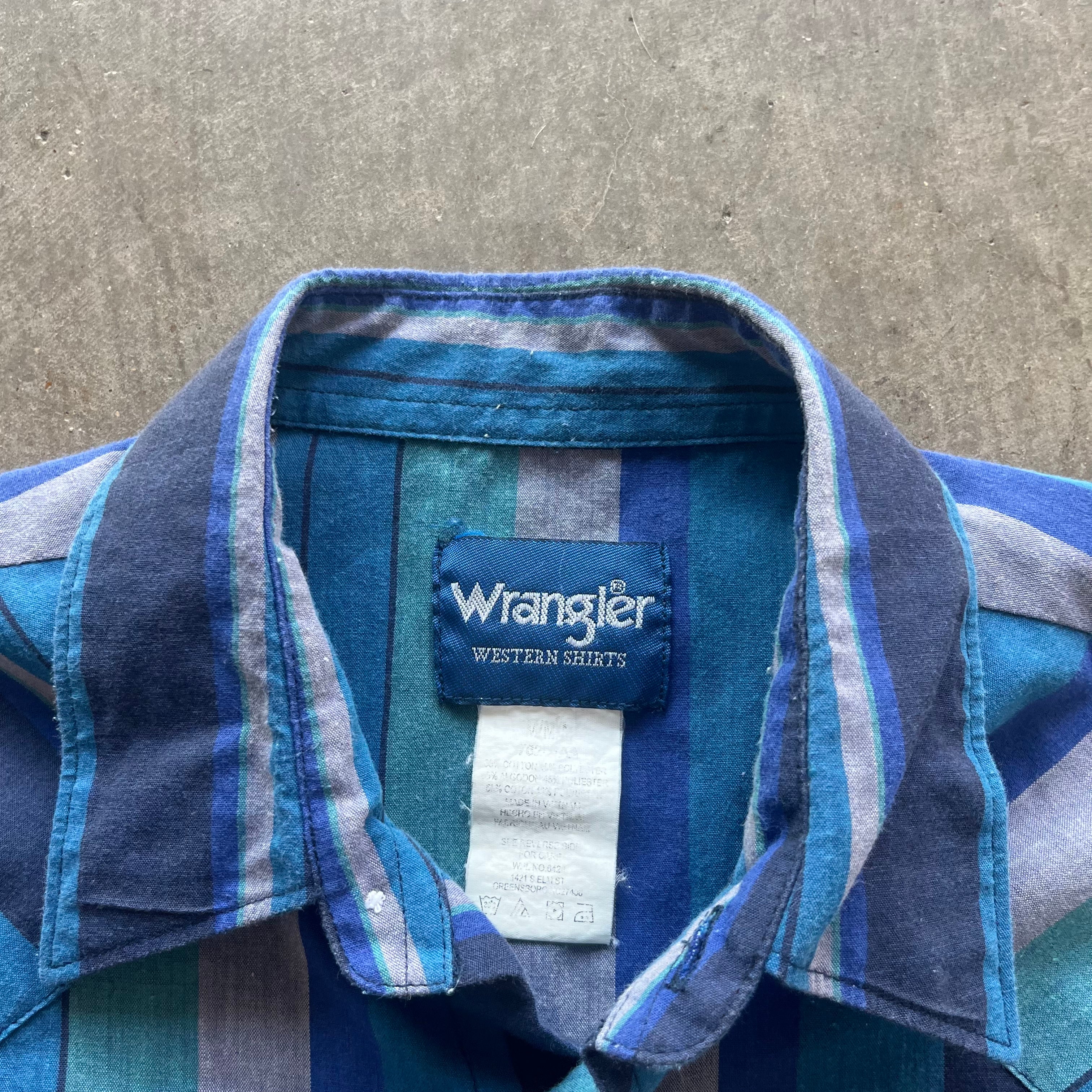 M 90s Wrangler Pearl Snap