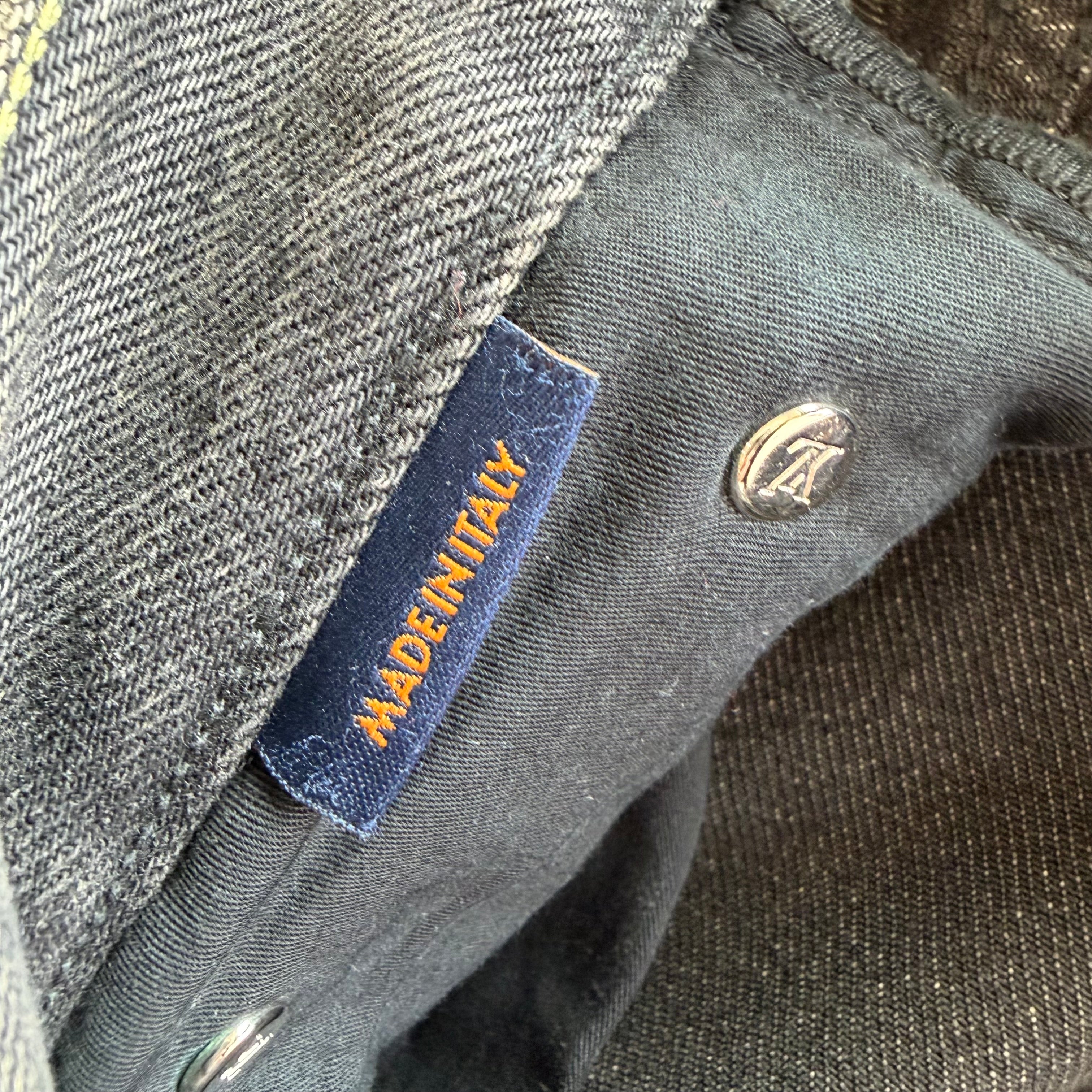 34x34 Louis Vuitton Black Denim