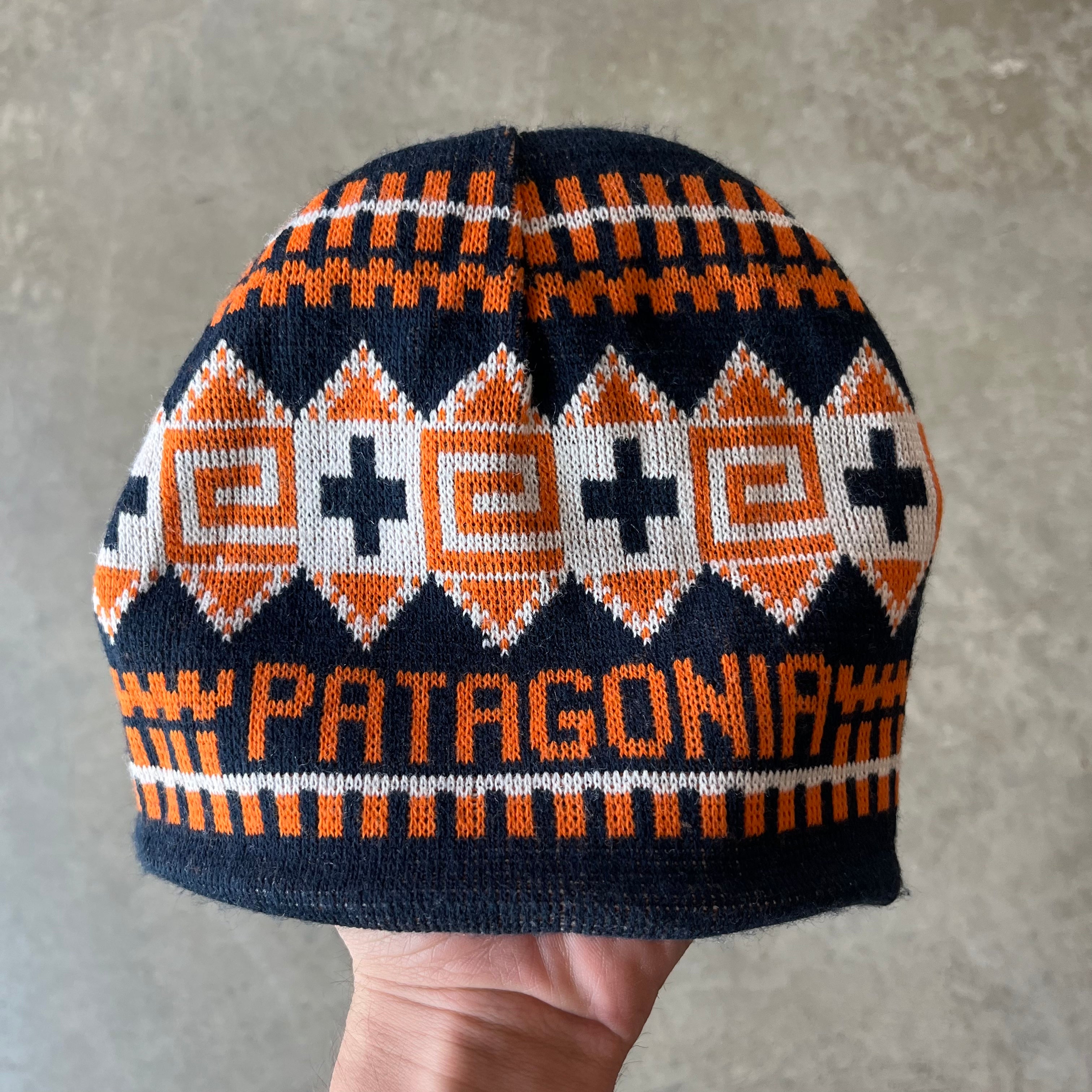 00s Reversible Patagonia Skull Cap